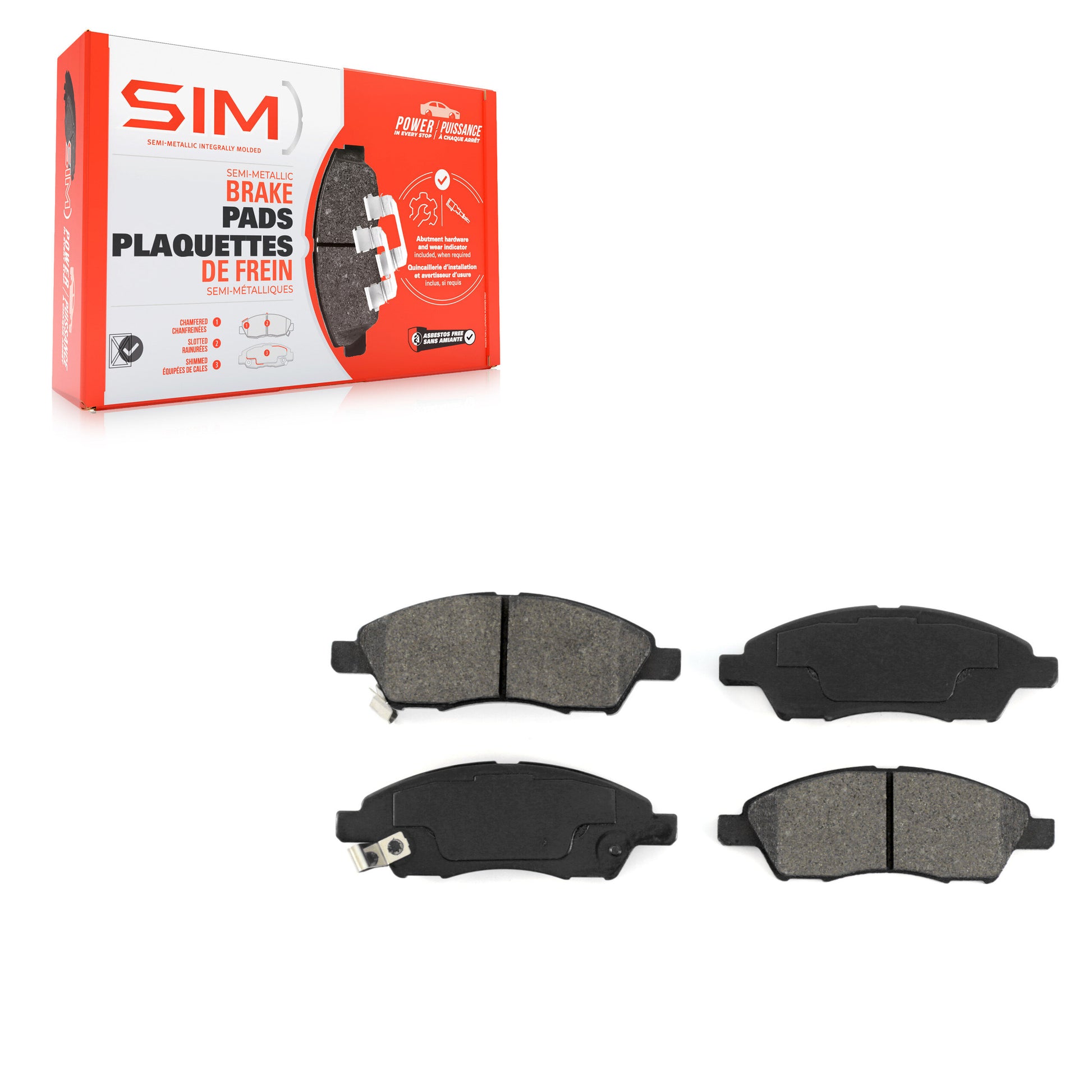 AmeriBRAKES_Semi-Metallic Brake Pads_SIM-1592