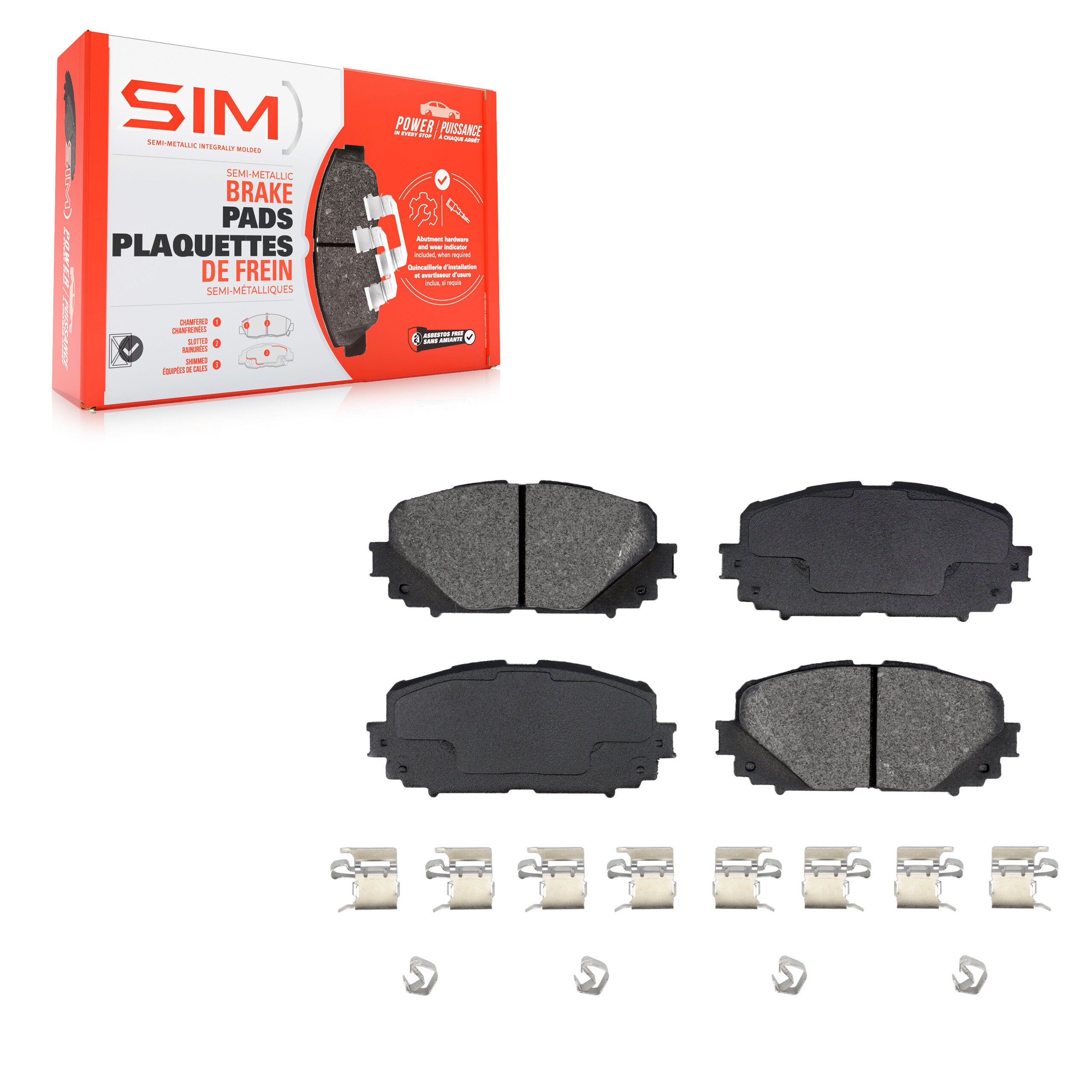 AmeriBRAKES_Semi-Metallic Brake Pads_SIM-1628