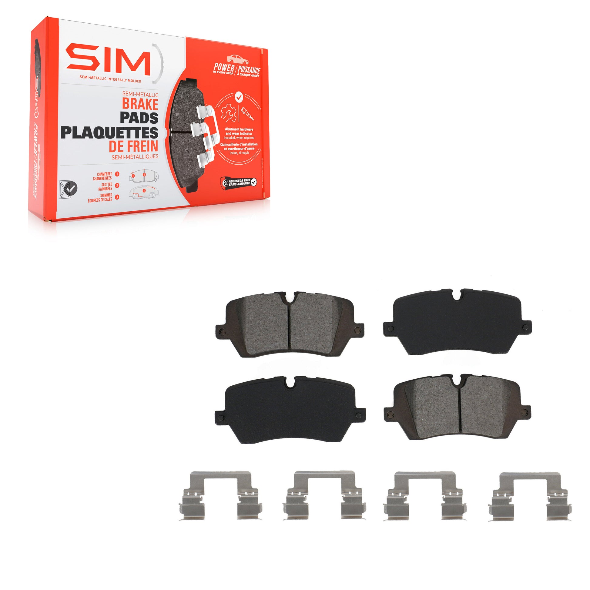 AmeriBRAKES_Semi-Metallic Brake Pads_SIM-1692
