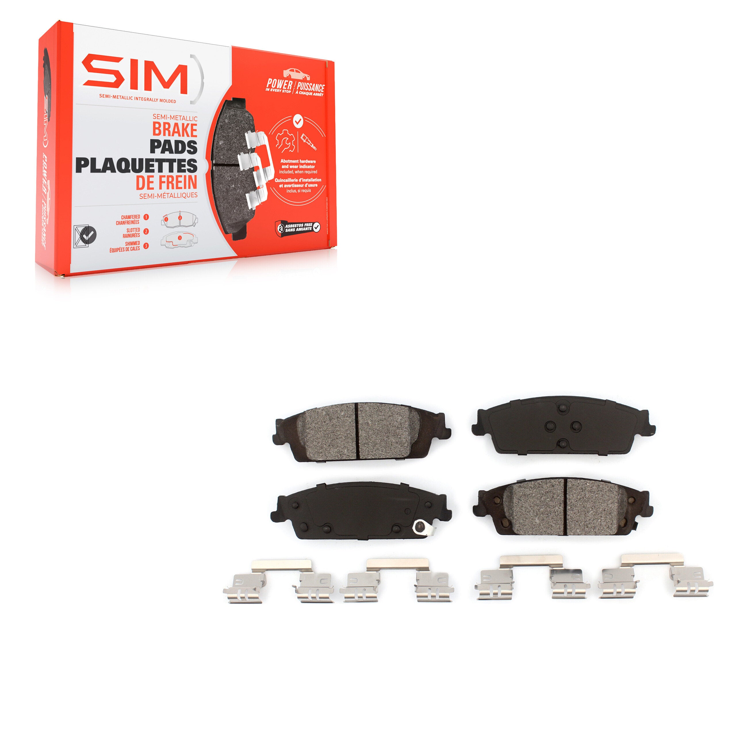 AmeriBRAKES_Semi-Metallic Brake Pads_SIM-1707