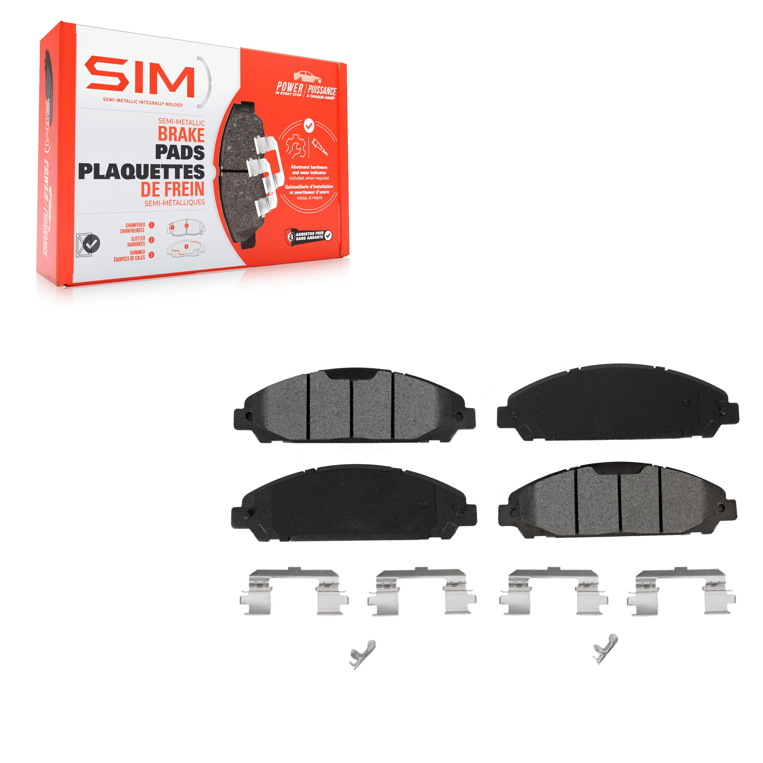 AmeriBRAKES_Semi-Metallic Brake Pads_SIM-1791
