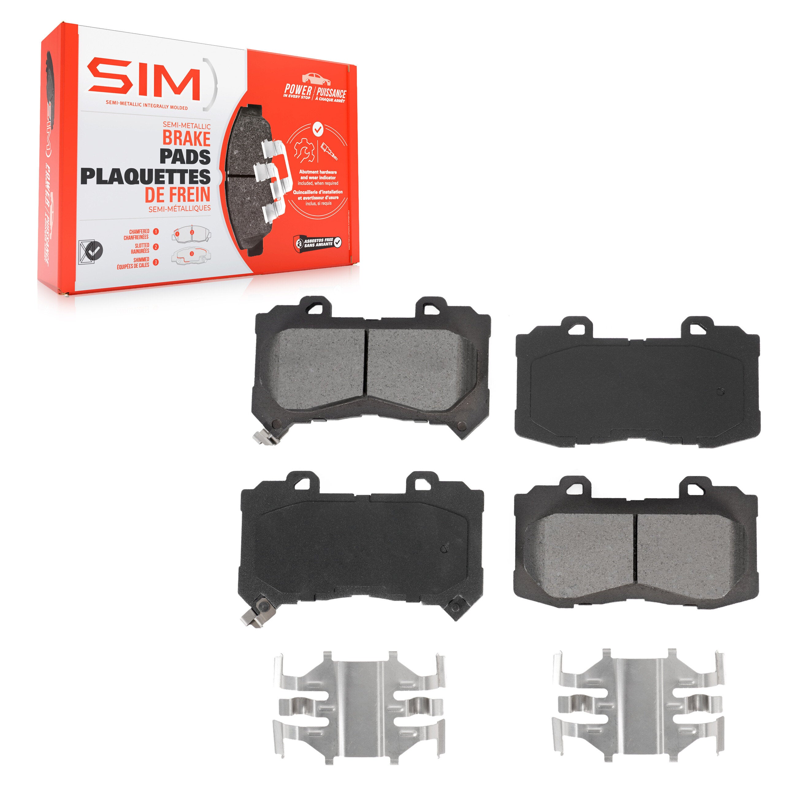 AmeriBRAKES_Semi-Metallic Brake Pads_SIM-1802