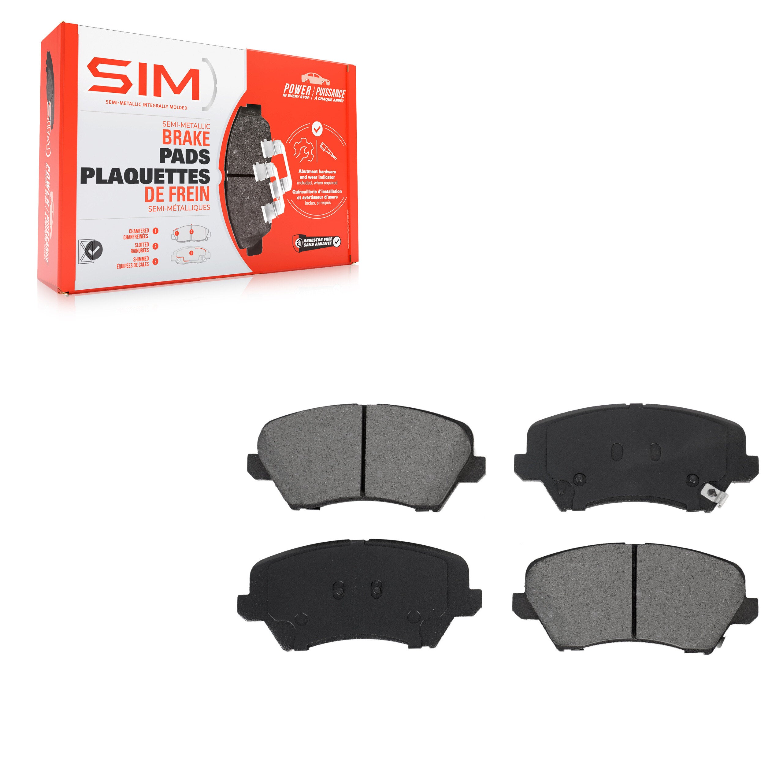 AmeriBRAKES_Semi-Metallic Brake Pads_SIM-1828