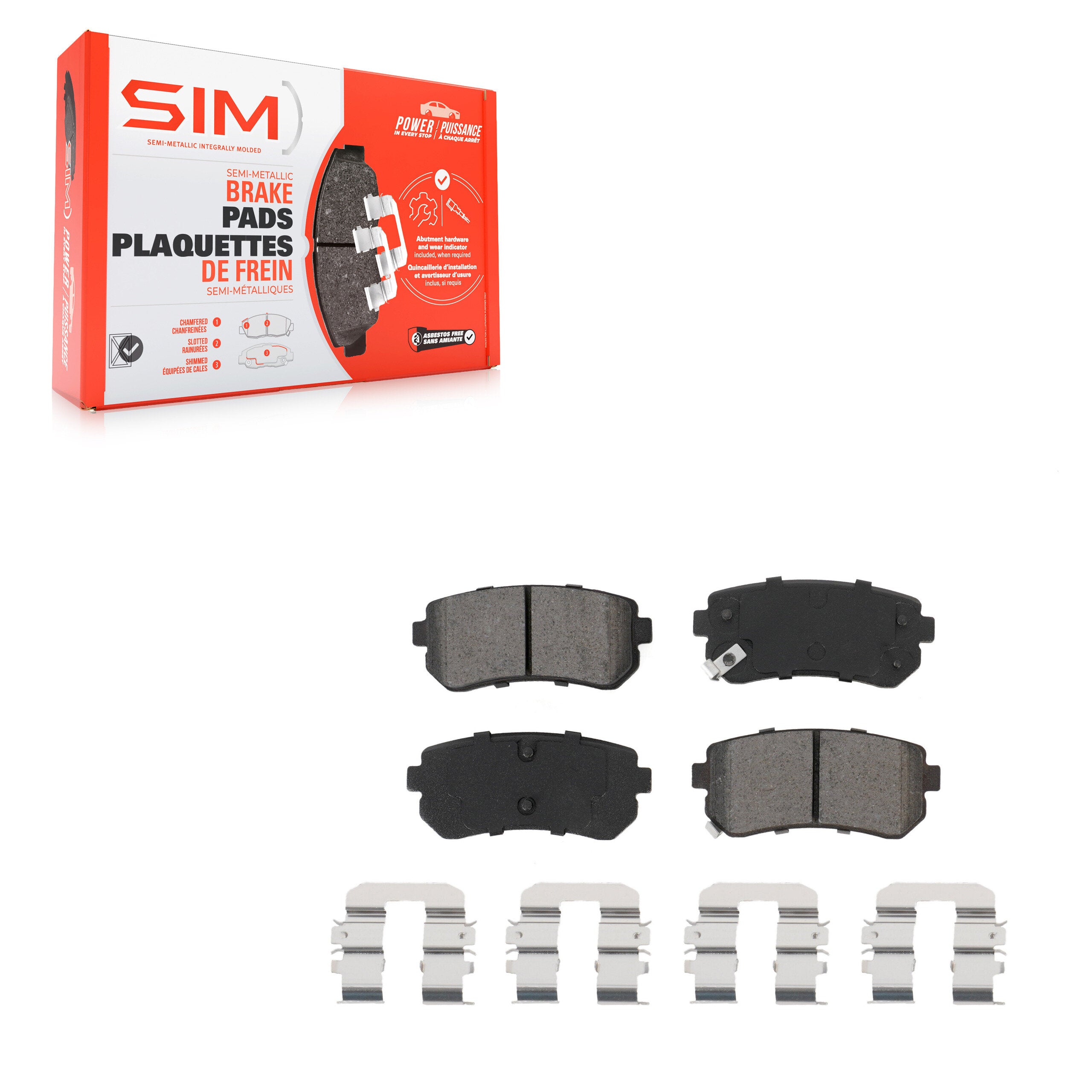 AmeriBRAKES_Semi-Metallic Brake Pads_SIM-1829