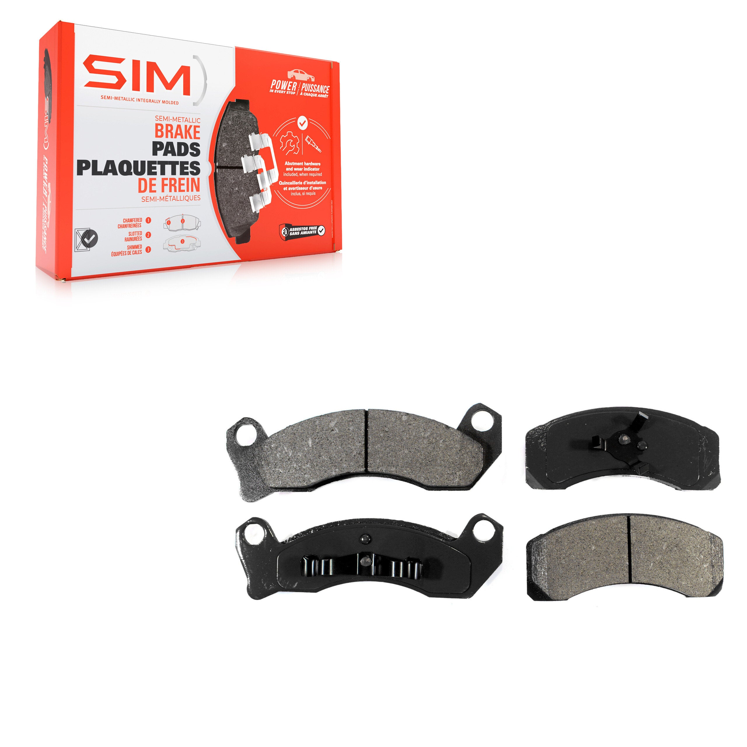 AmeriBRAKES_Semi-Metallic Brake Pads_SIM-199