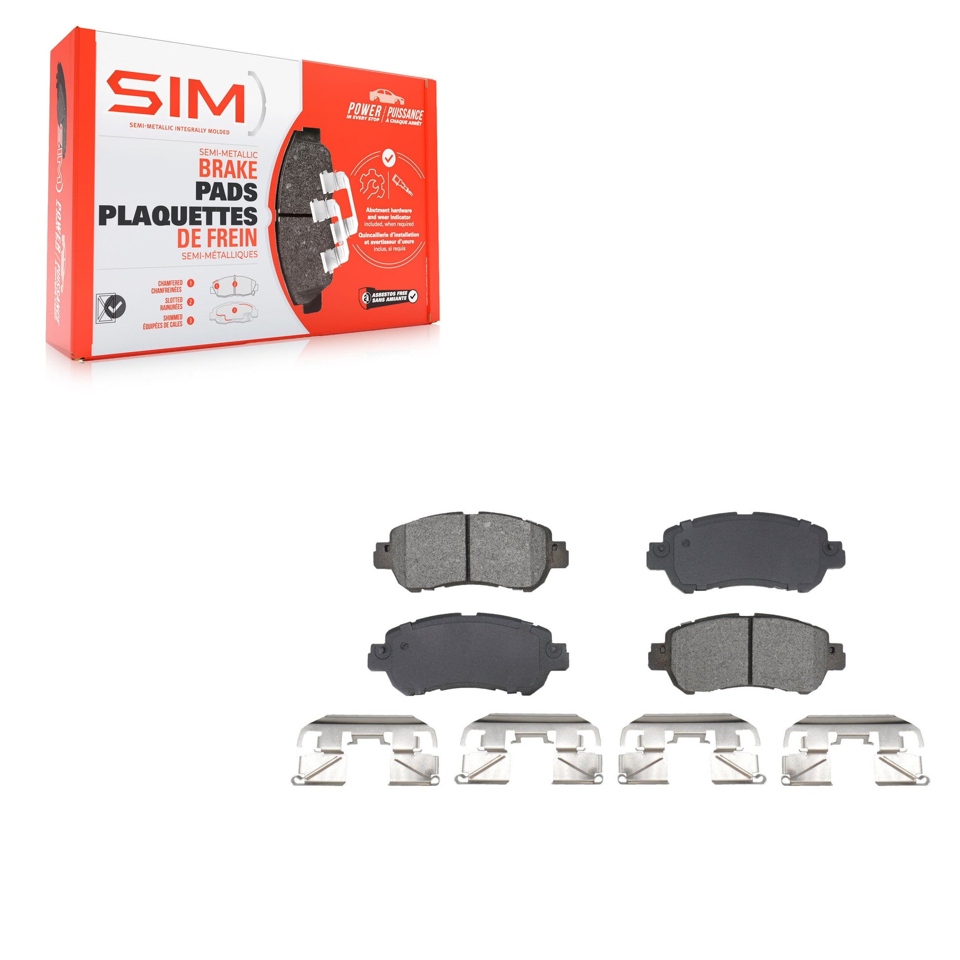 AmeriBRAKES_Semi-Metallic Brake Pads_SIM-2038