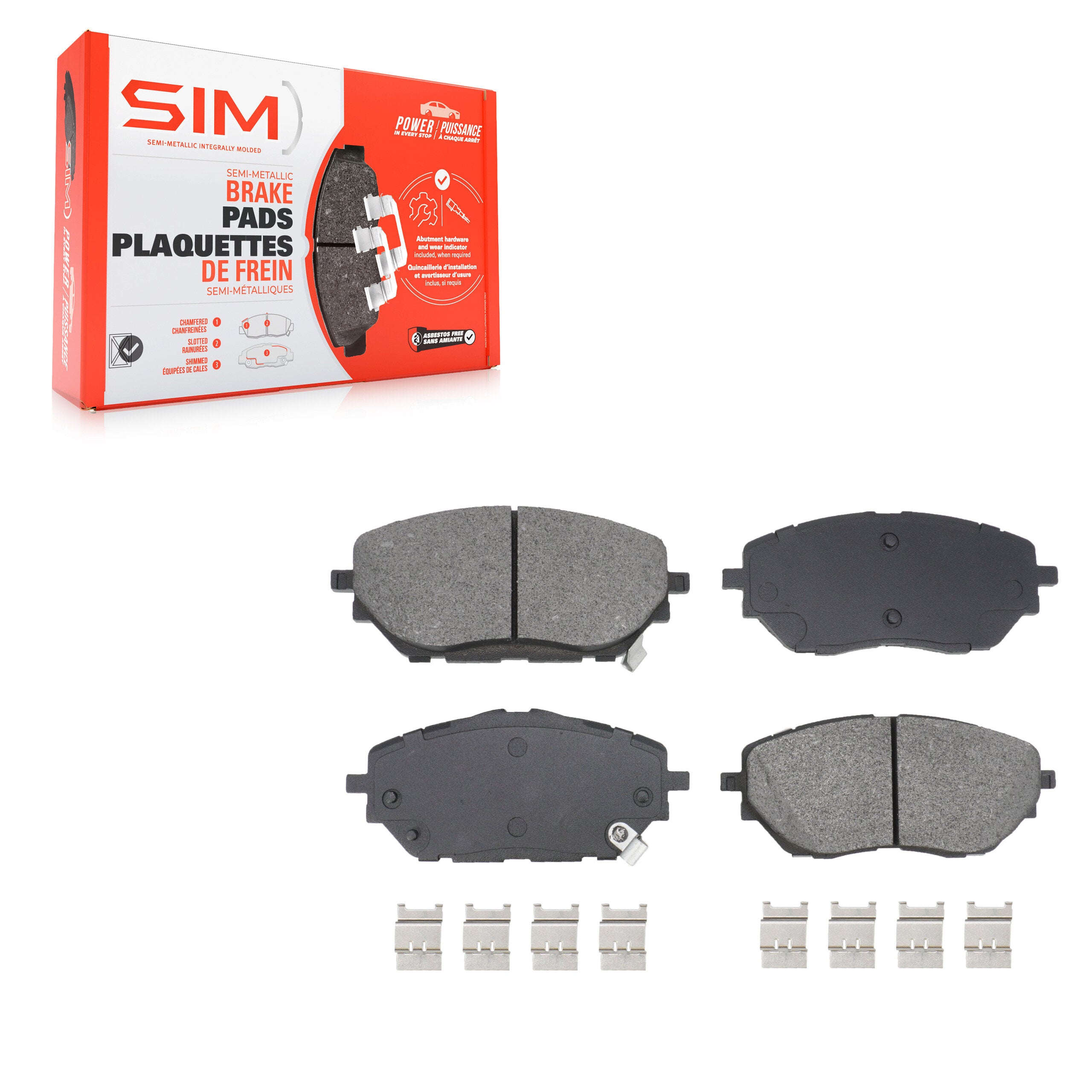 AmeriBRAKES_Semi-Metallic Brake Pads_SIM-2065