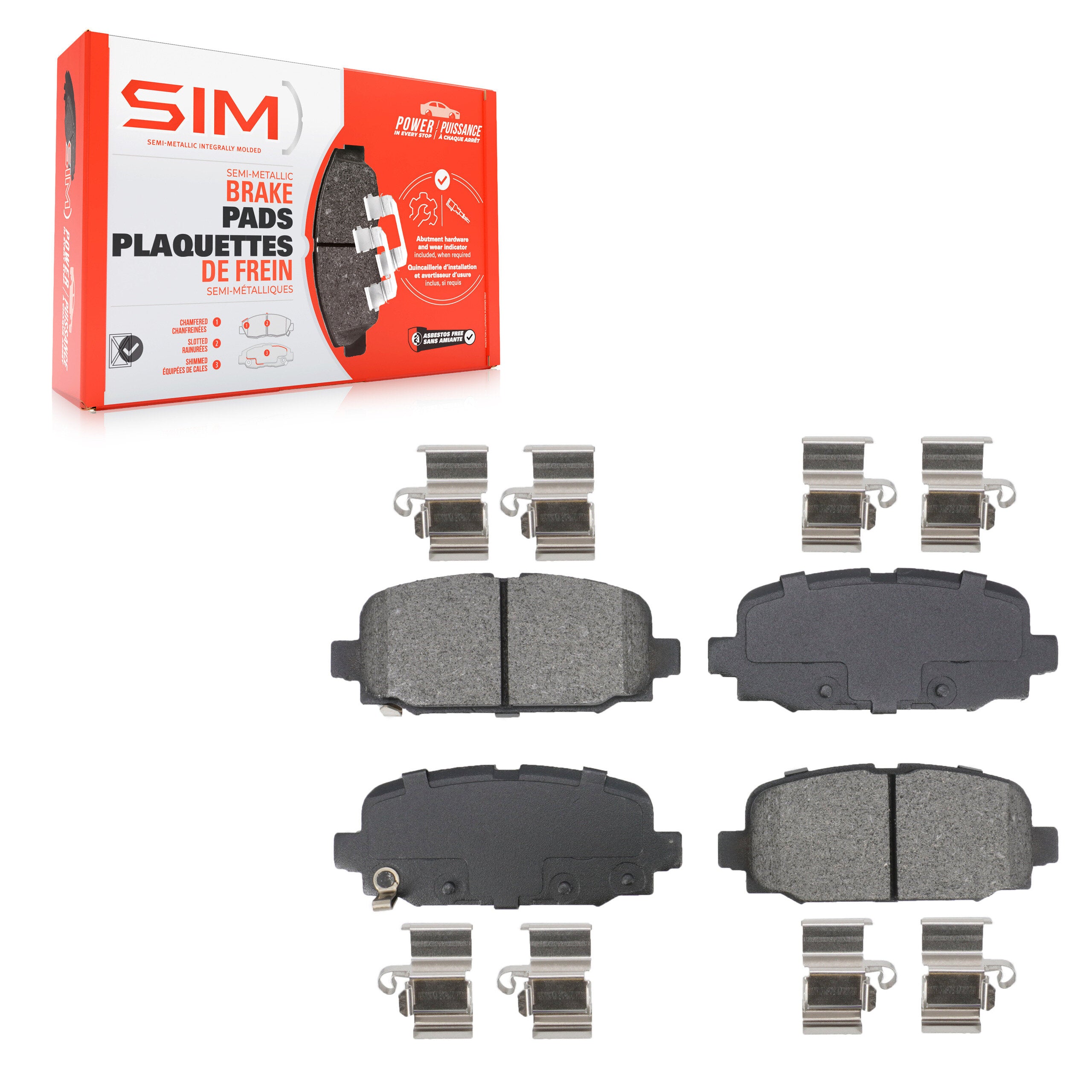 AmeriBRAKES_Semi-Metallic Brake Pads_SIM-2081