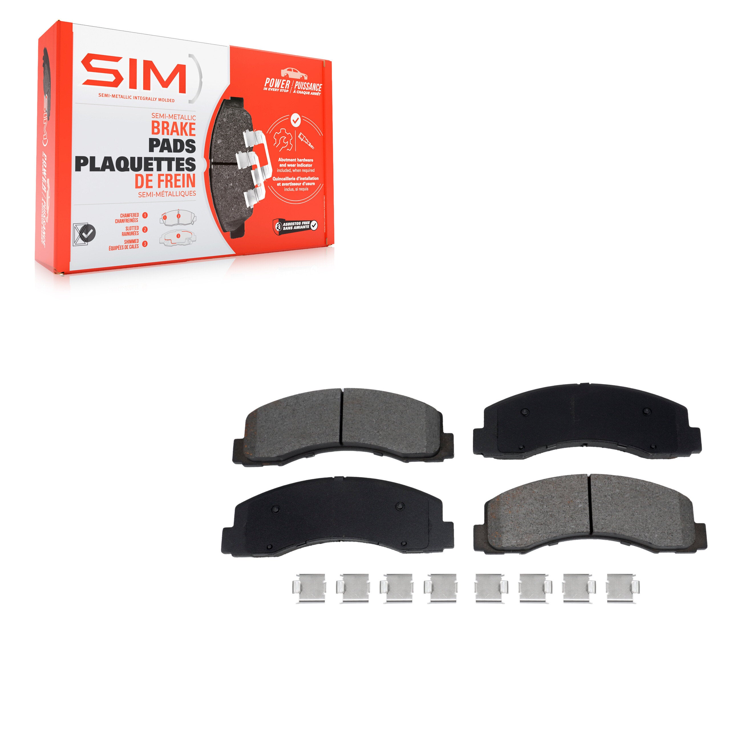 SIM SIM-2087 Disc Brake Pad for 2018-2021 Ford Expedition product image