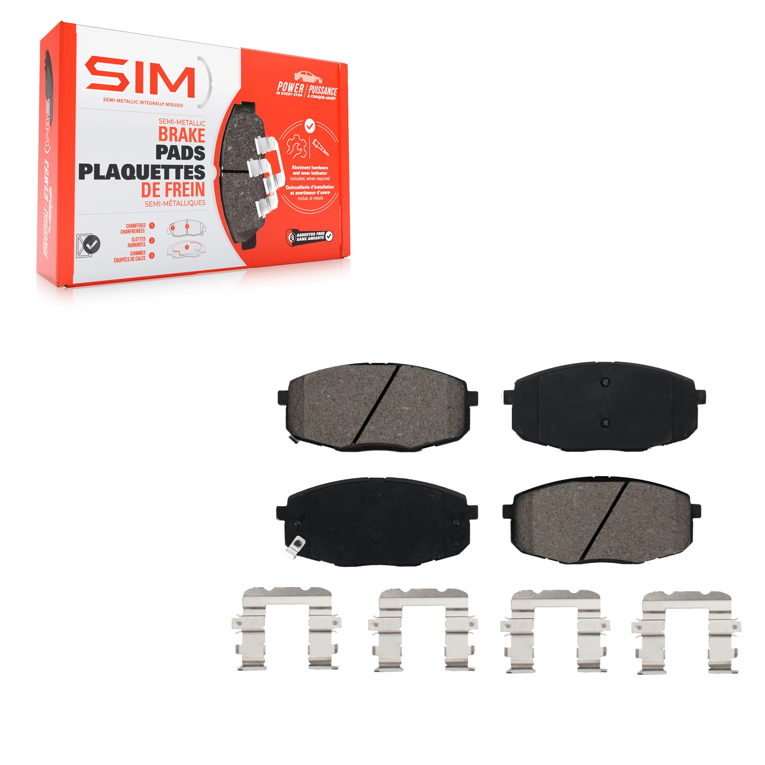 AmeriBRAKES_Semi-Metallic Brake Pads_SIM-2094