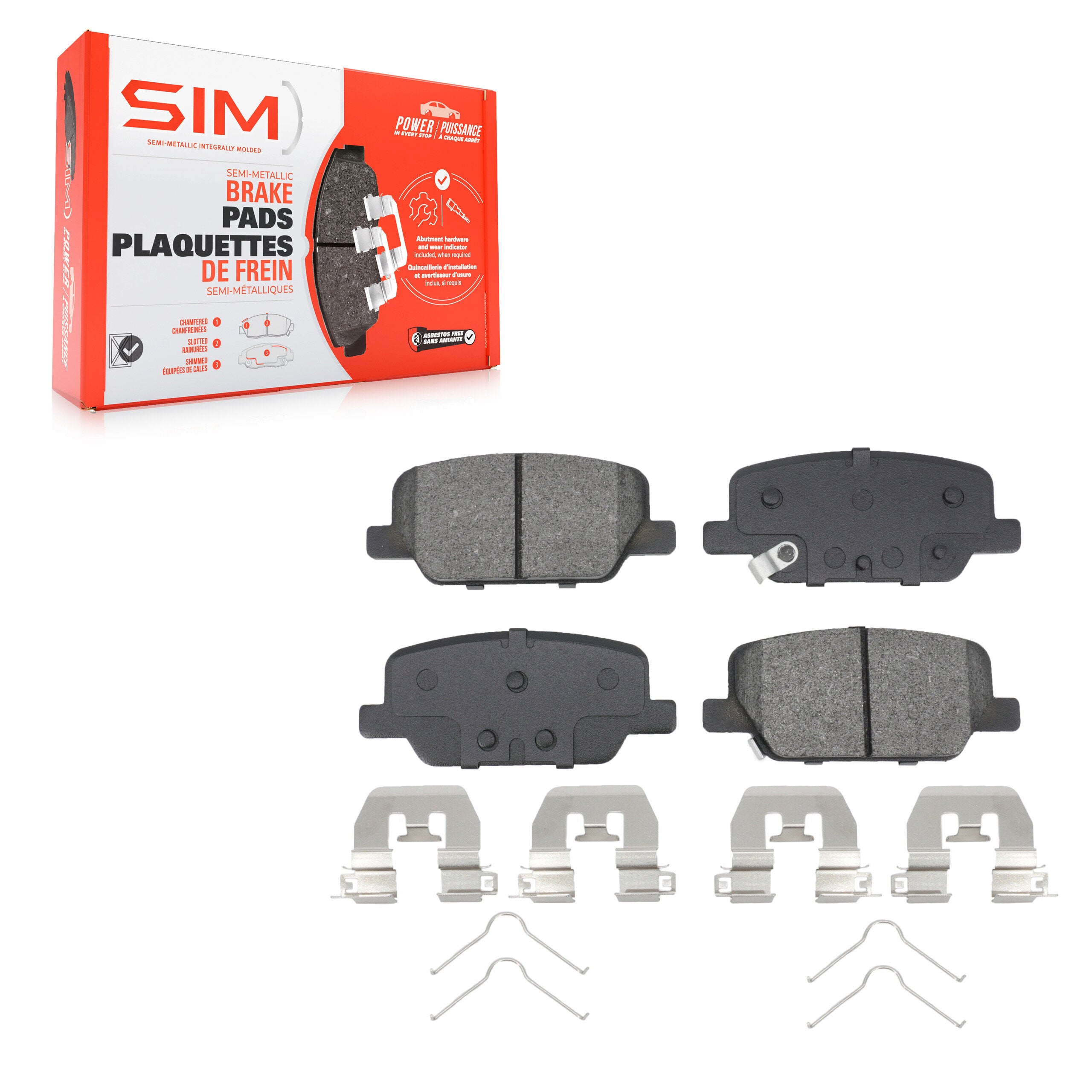 AmeriBRAKES_Semi-Metallic Brake Pads_SIM-2199