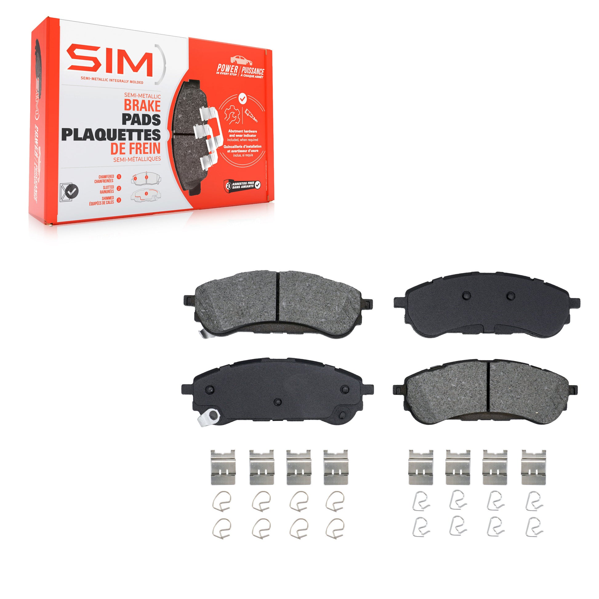 AmeriBRAKES_Semi-Metallic Brake Pads_SIM-2208