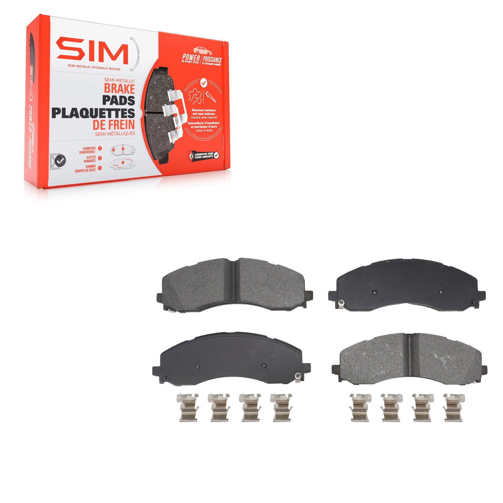 AmeriBRAKES_Semi-Metallic Brake Pads_SIM-2223