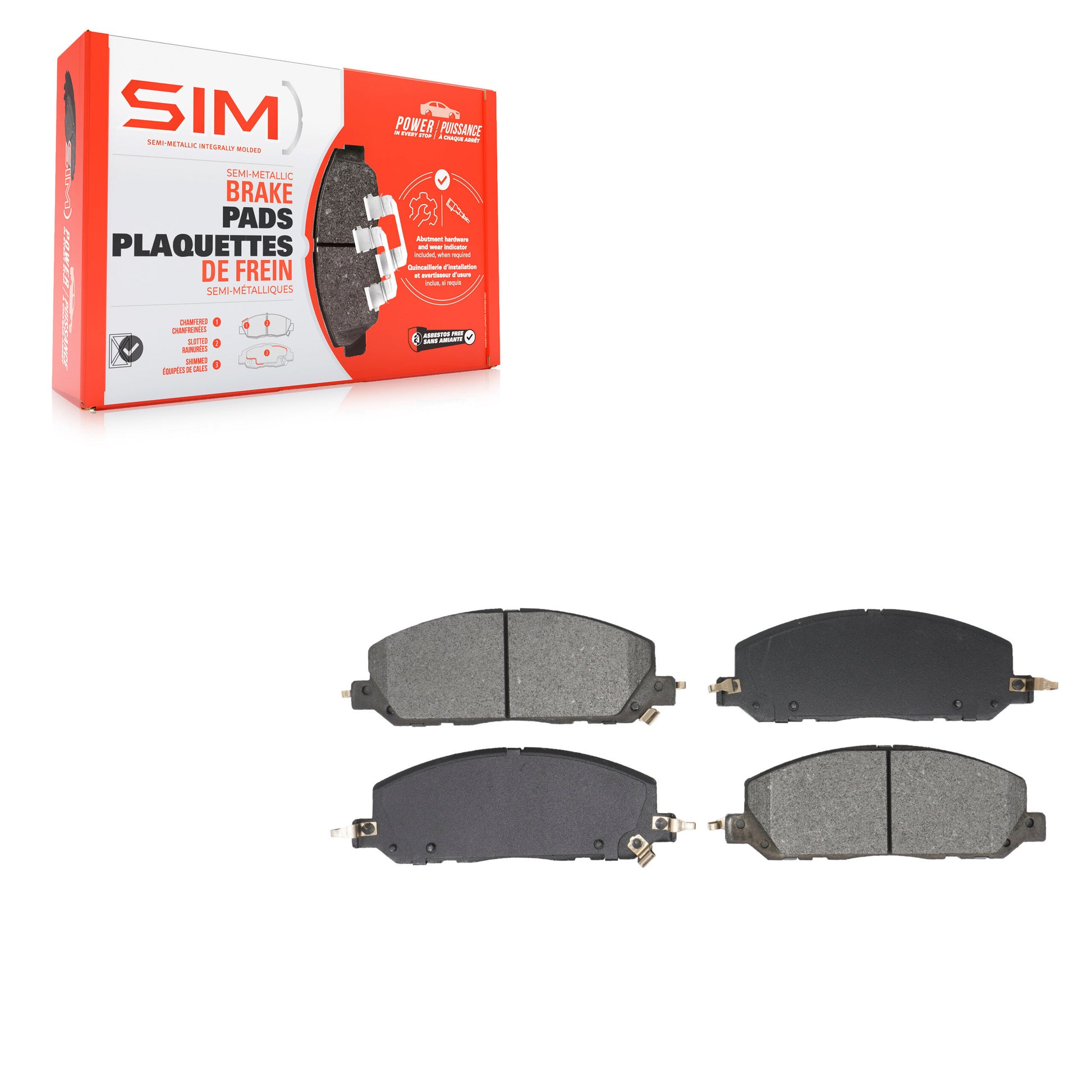AmeriBRAKES_Semi-Metallic Brake Pads_SIM-2229