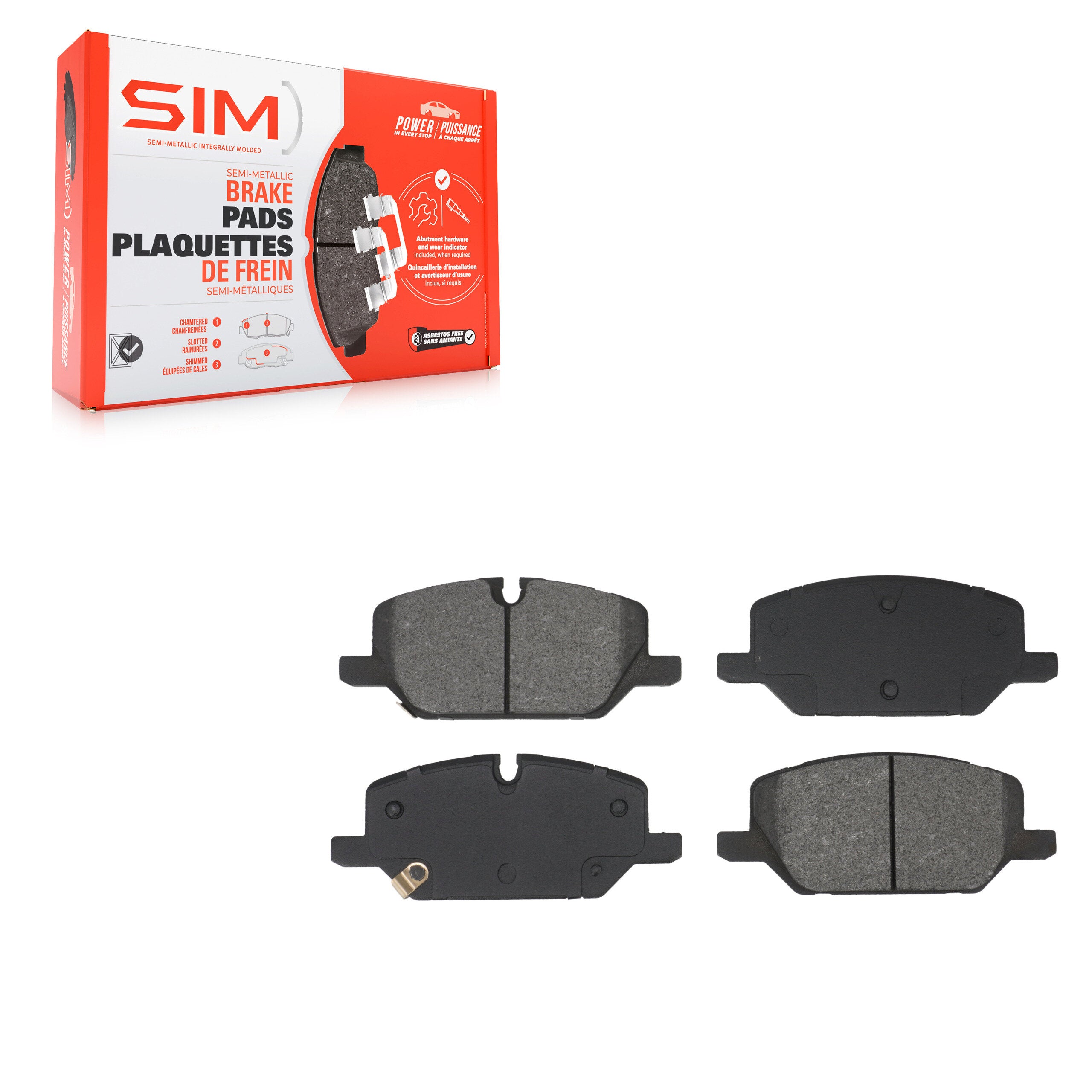 SIM SIM-2314 Disc Brake Pad for 2020-2023 Chevrolet Camaro product image