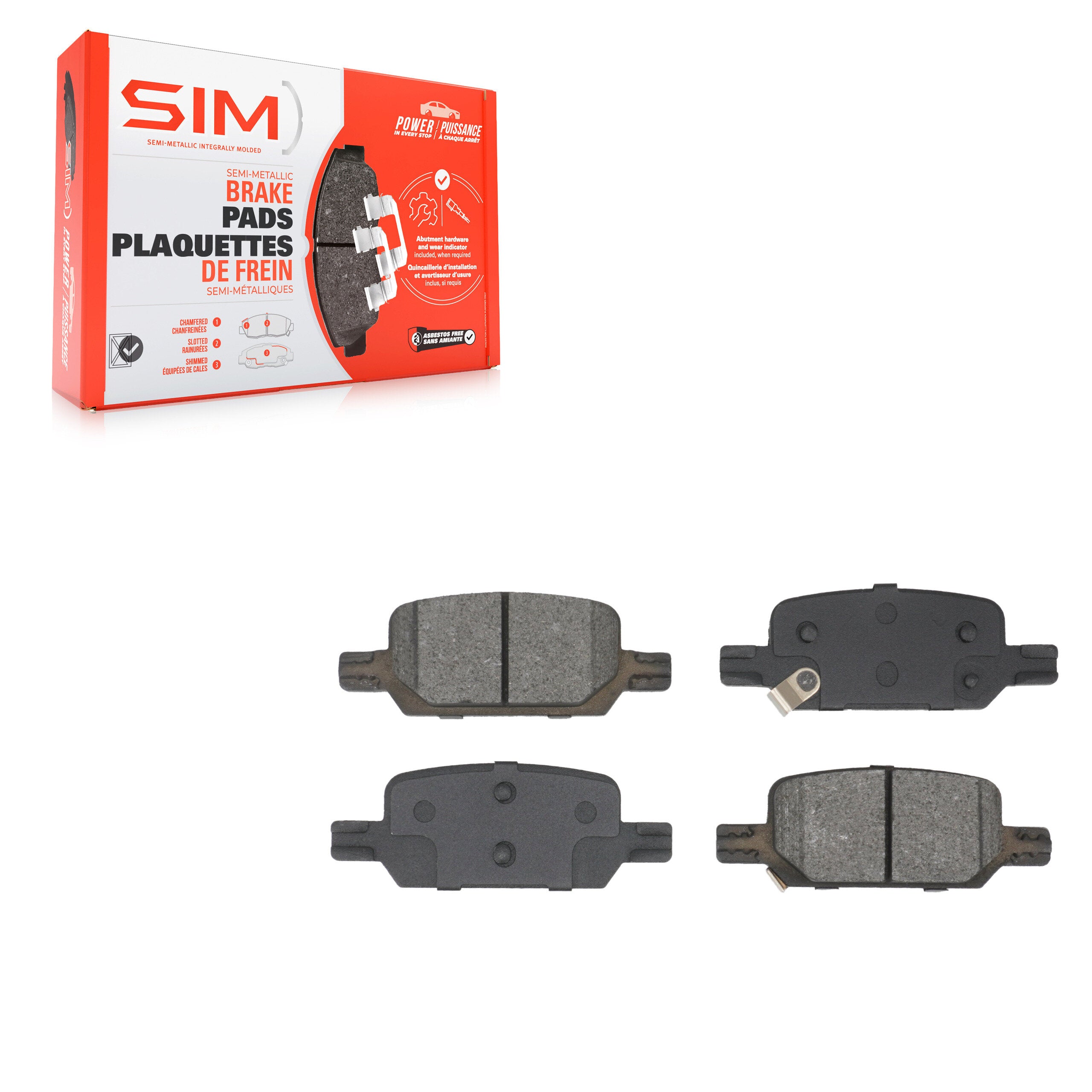 SIM SIM-2370 Disc Brake Pad for 2021-2022 Chevrolet Colorado product image