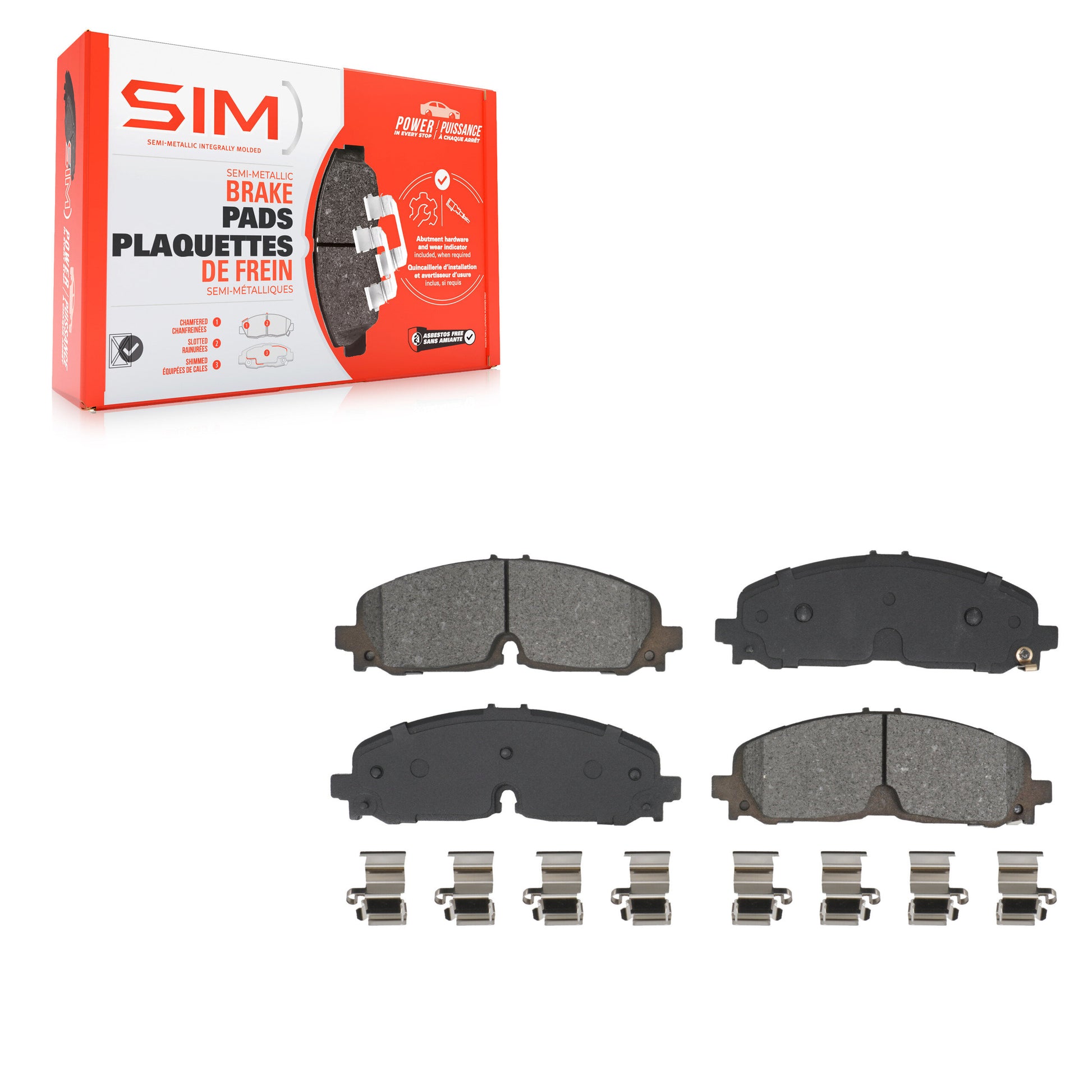 SIM SIM-2371 Disc Brake Pad for 2020-2025 Chevrolet Blazer EV product image