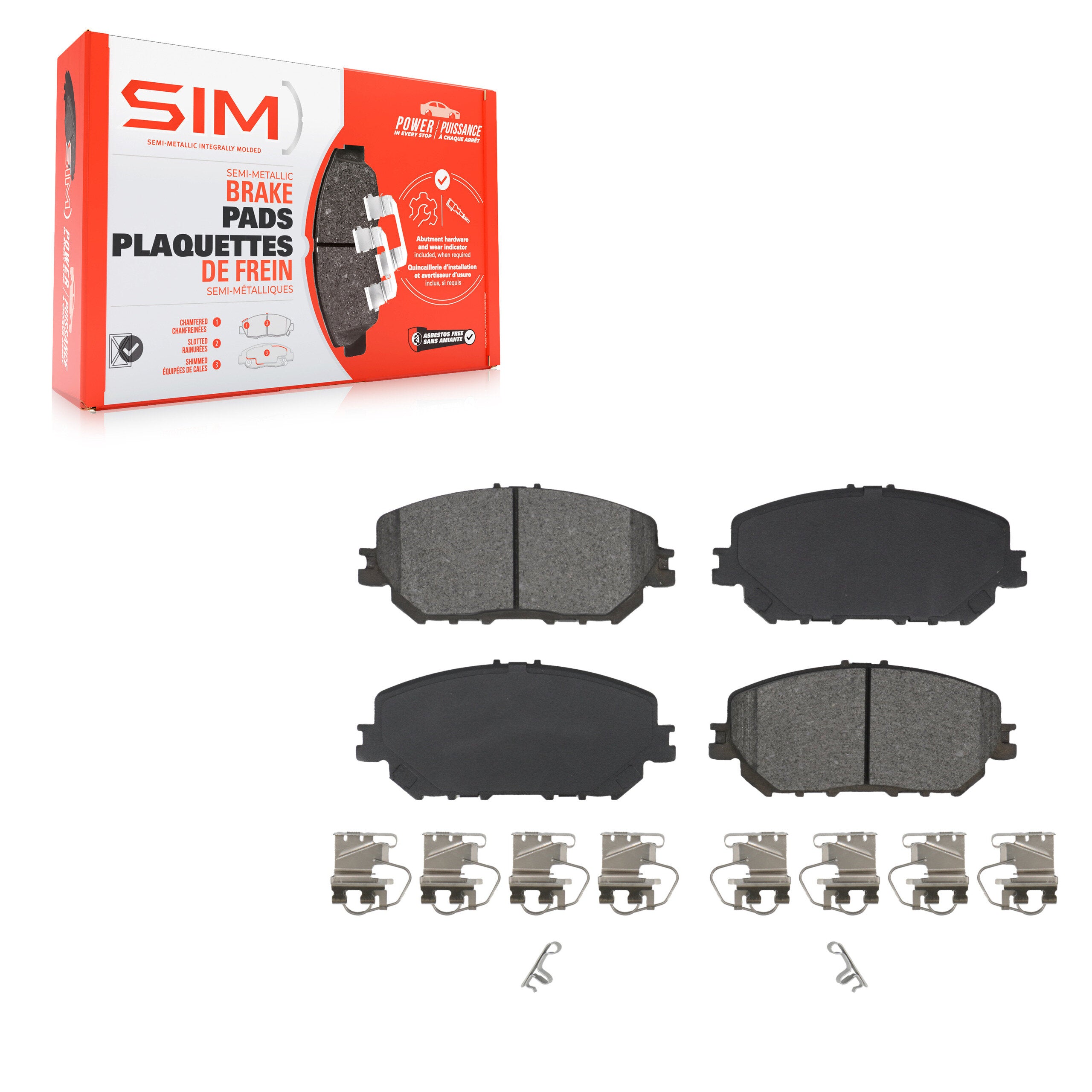 AmeriBRAKES_Semi-Metallic Brake Pads_SIM-2375