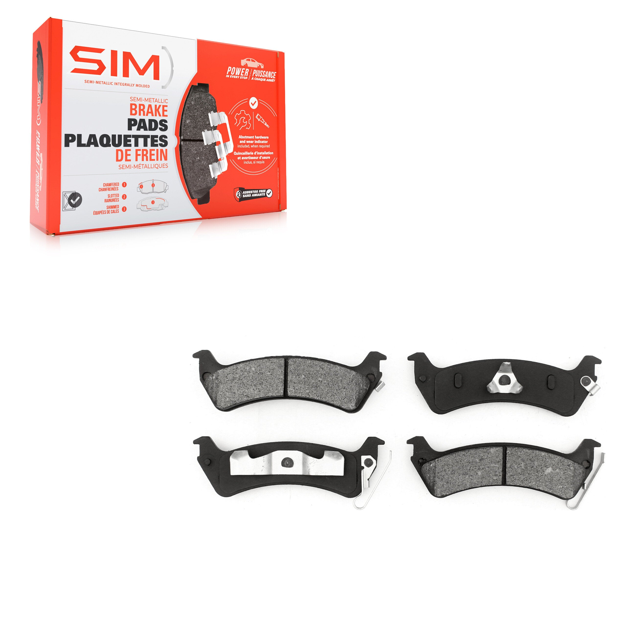 SIM SIM-666 Disc Brake Pad for 1994-2005 Ford Explorer Sport product image