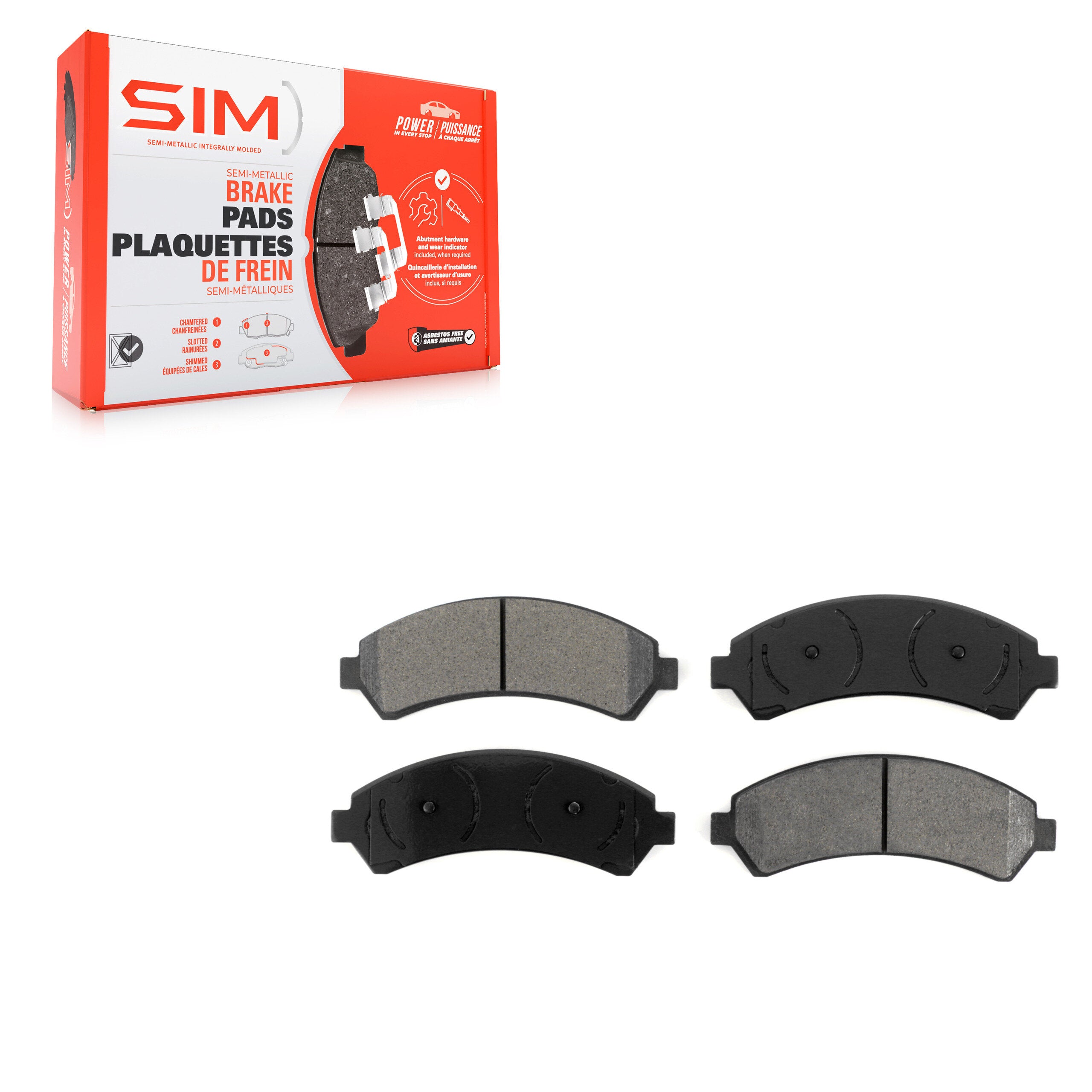 AmeriBRAKES_Semi-Metallic Brake Pads_SIM-726