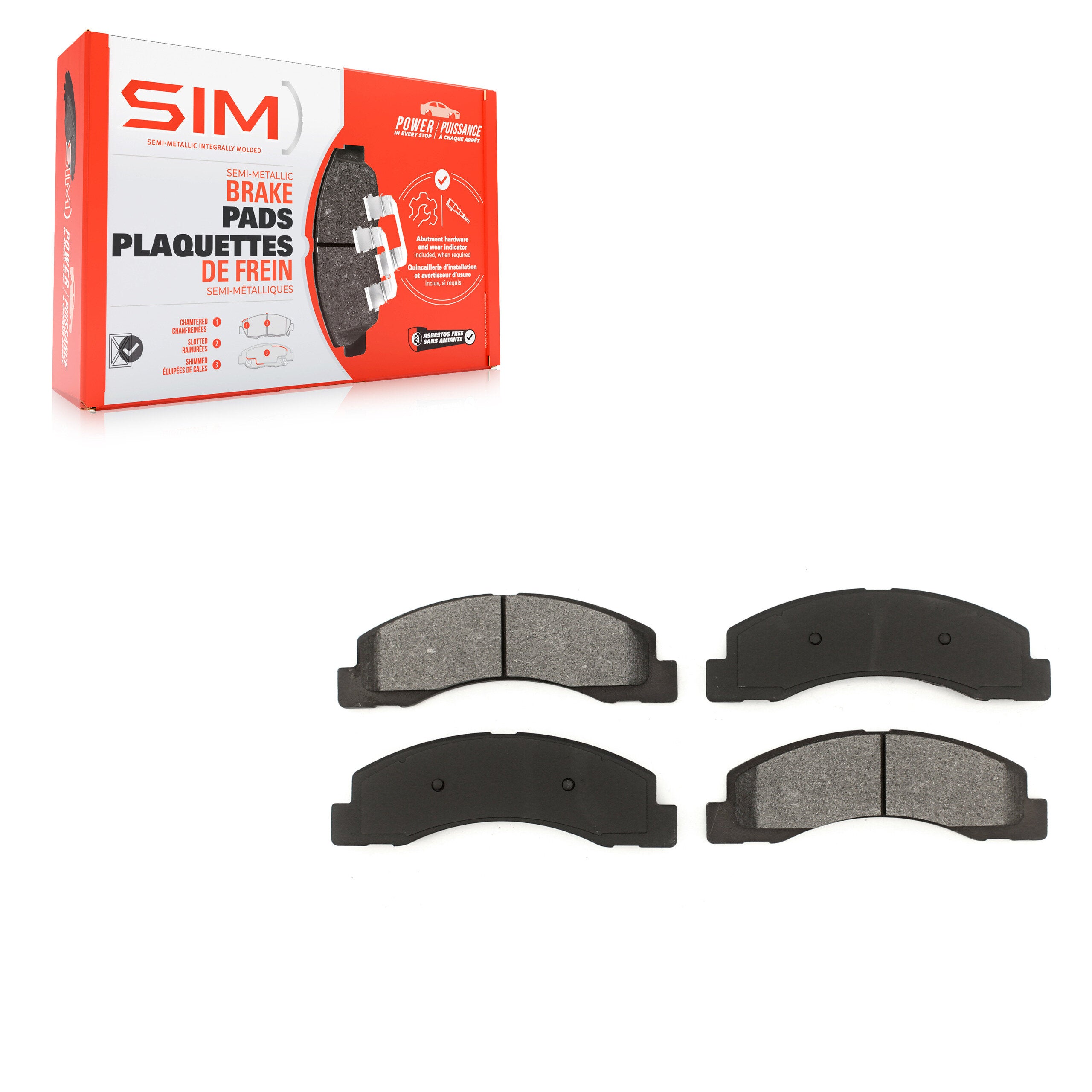 SIM SIM-824 Disc Brake Pad for 1999-2005 Ford Excursion product image