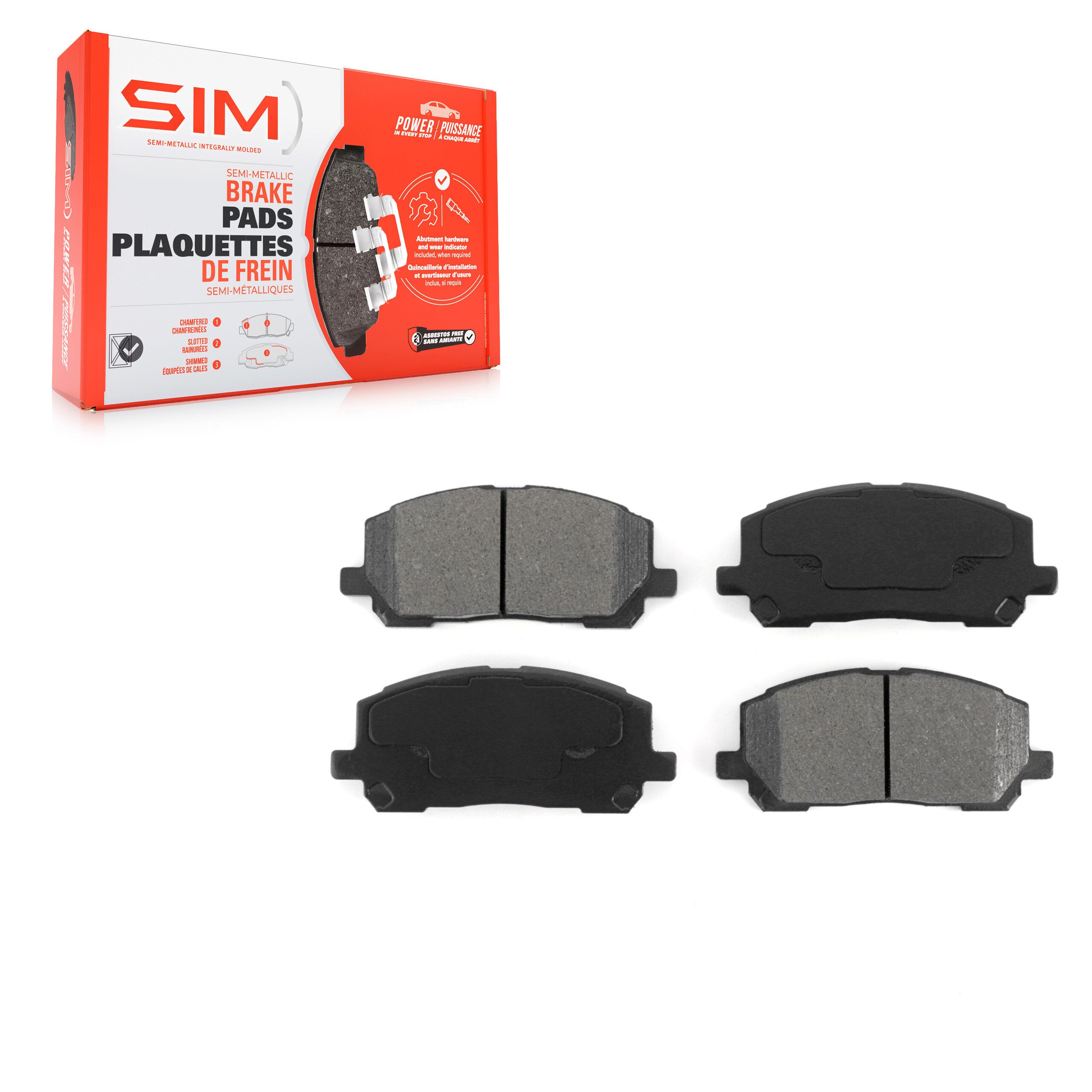 AmeriBRAKES_Semi-Metallic Brake Pads_SIM-884