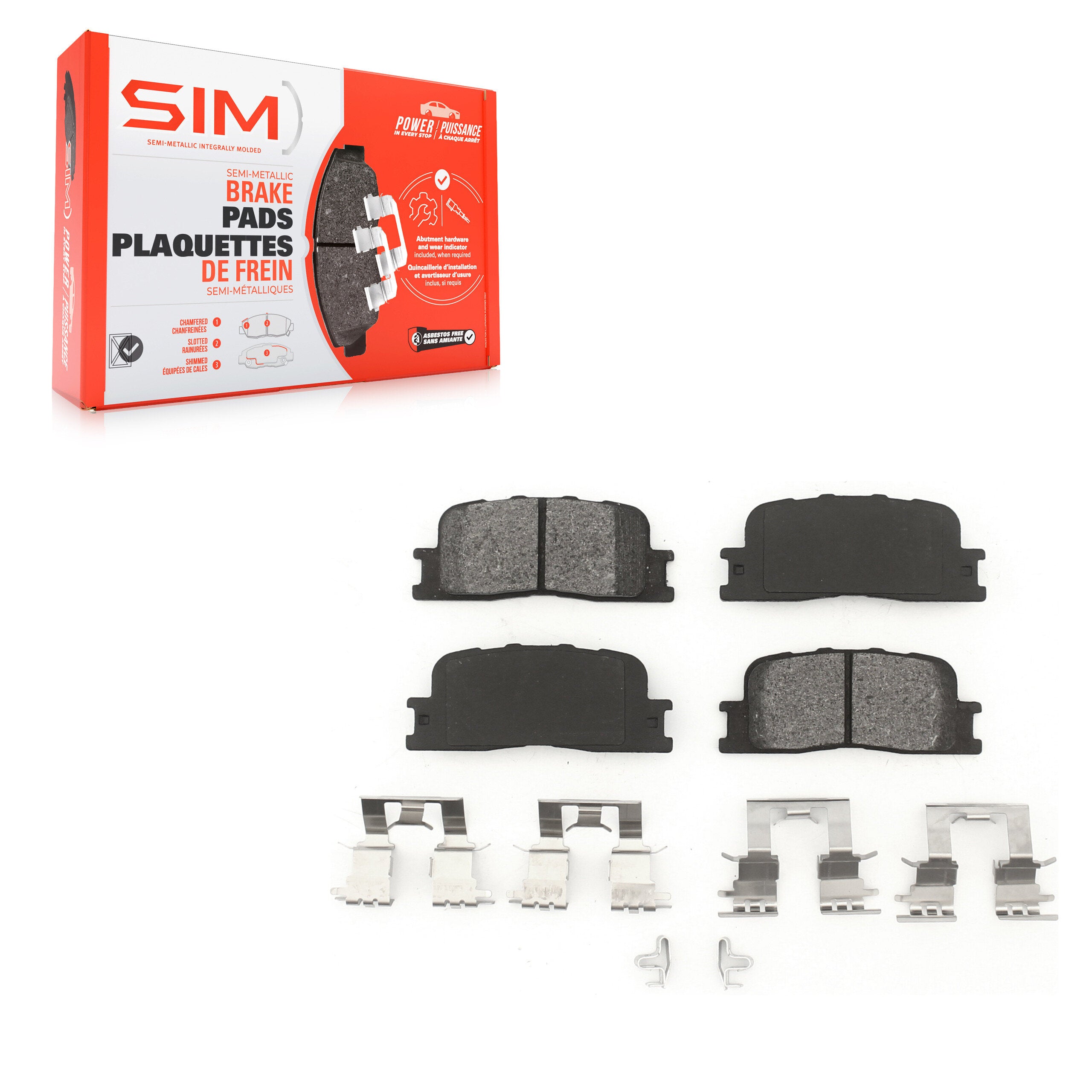 AmeriBRAKES_Semi-Metallic Brake Pads_SIM-885