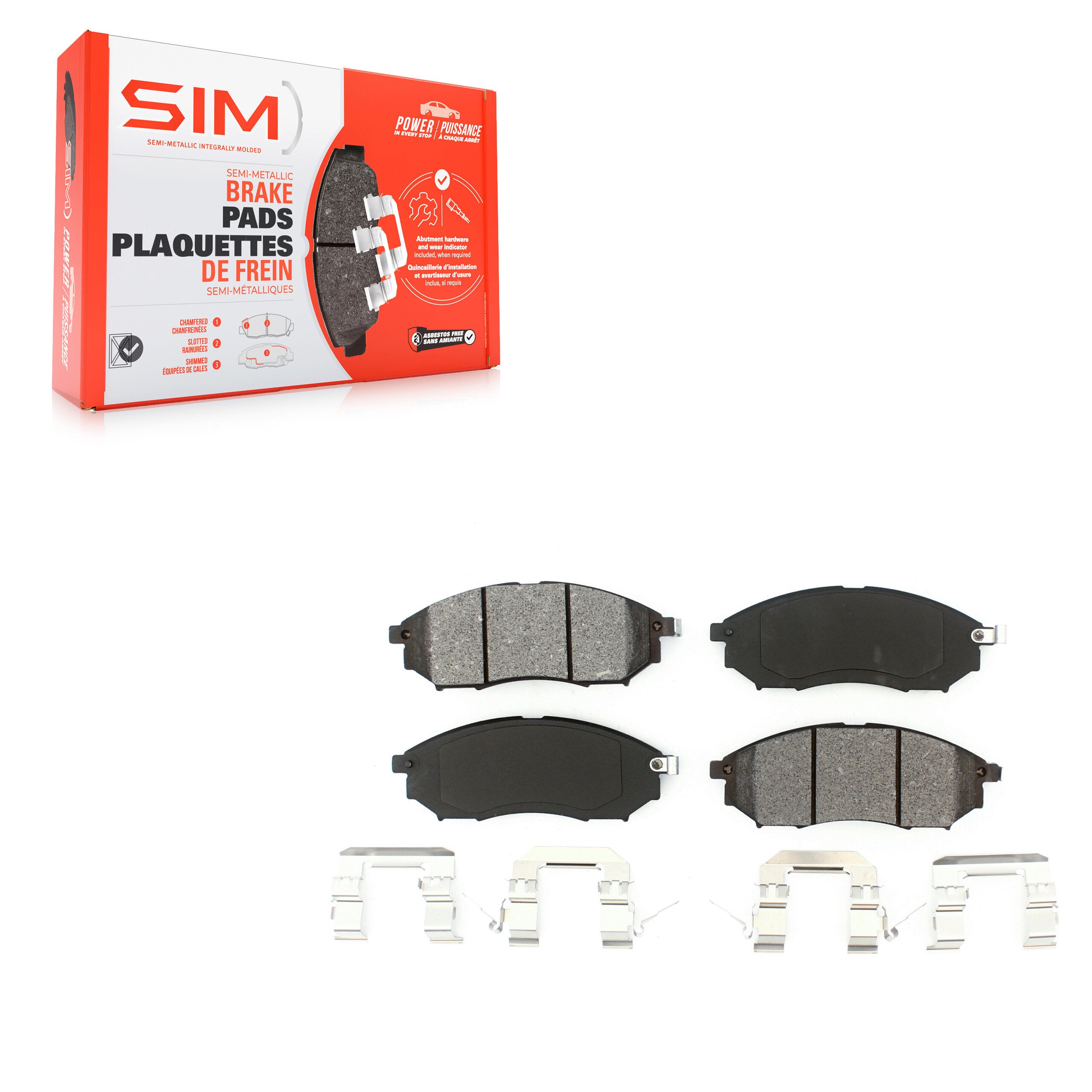 AmeriBRAKES_Semi-Metallic Brake Pads_SIM-888