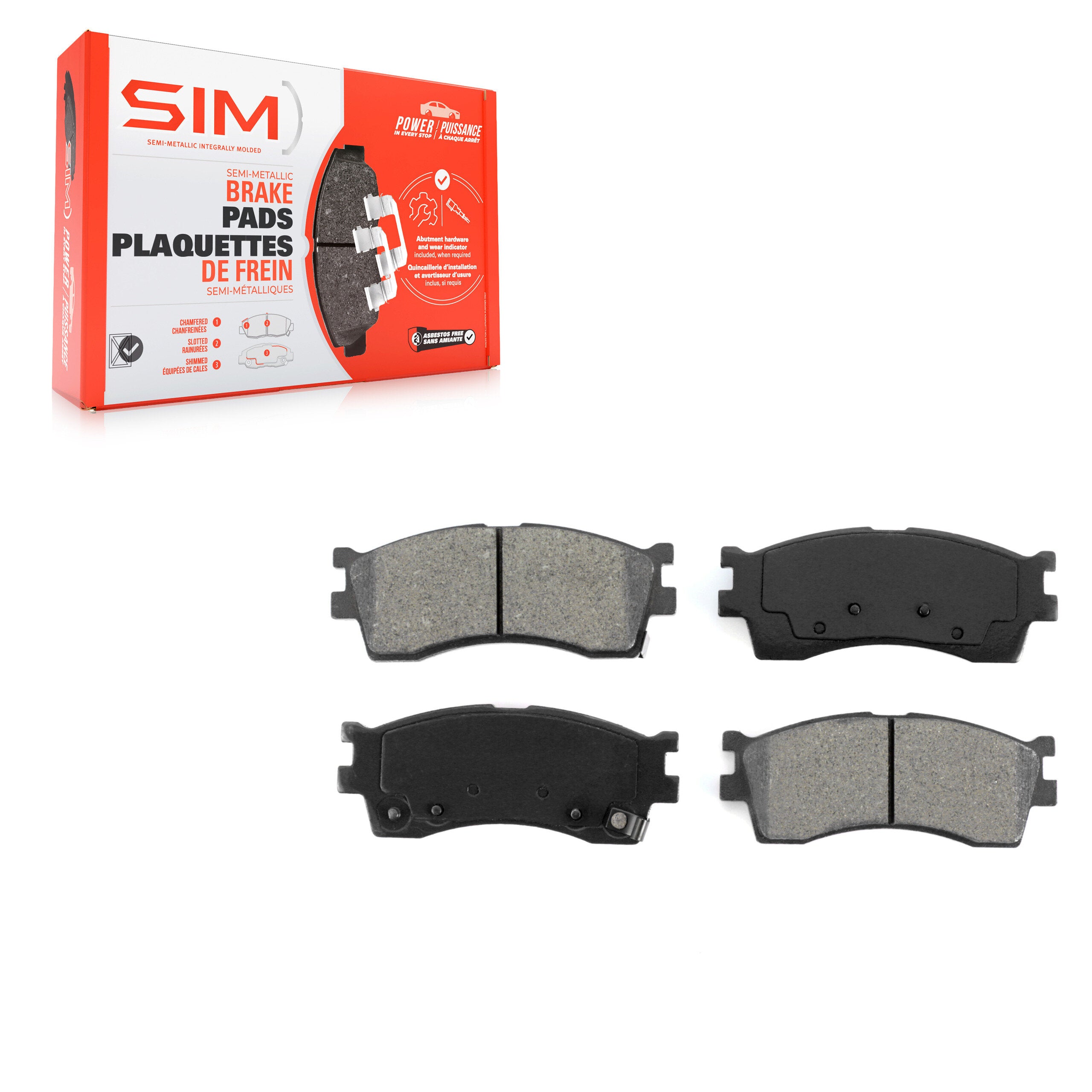 AmeriBRAKES_Semi-Metallic Brake Pads_SIM-889