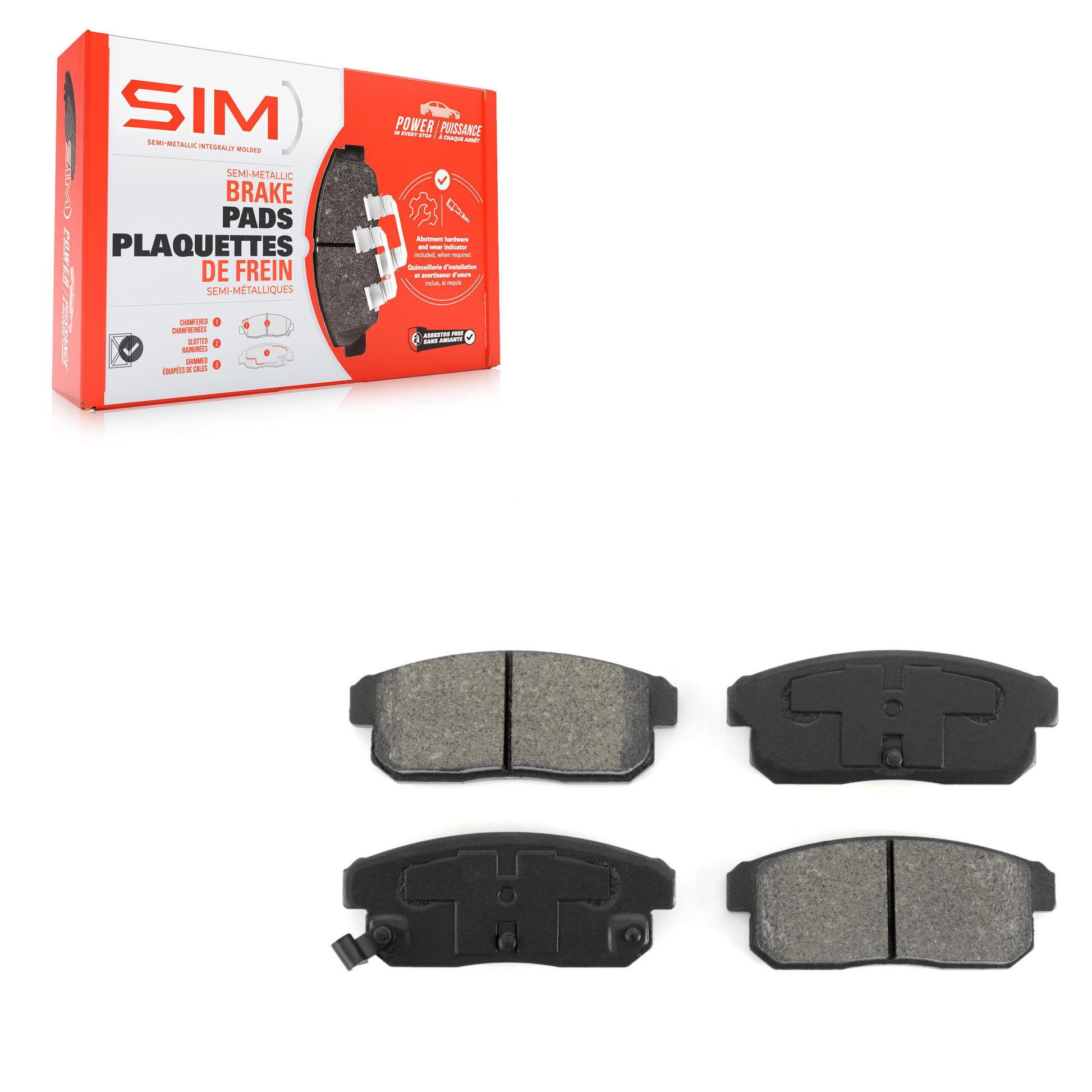 AmeriBRAKES_Semi-Metallic Brake Pads_SIM-900