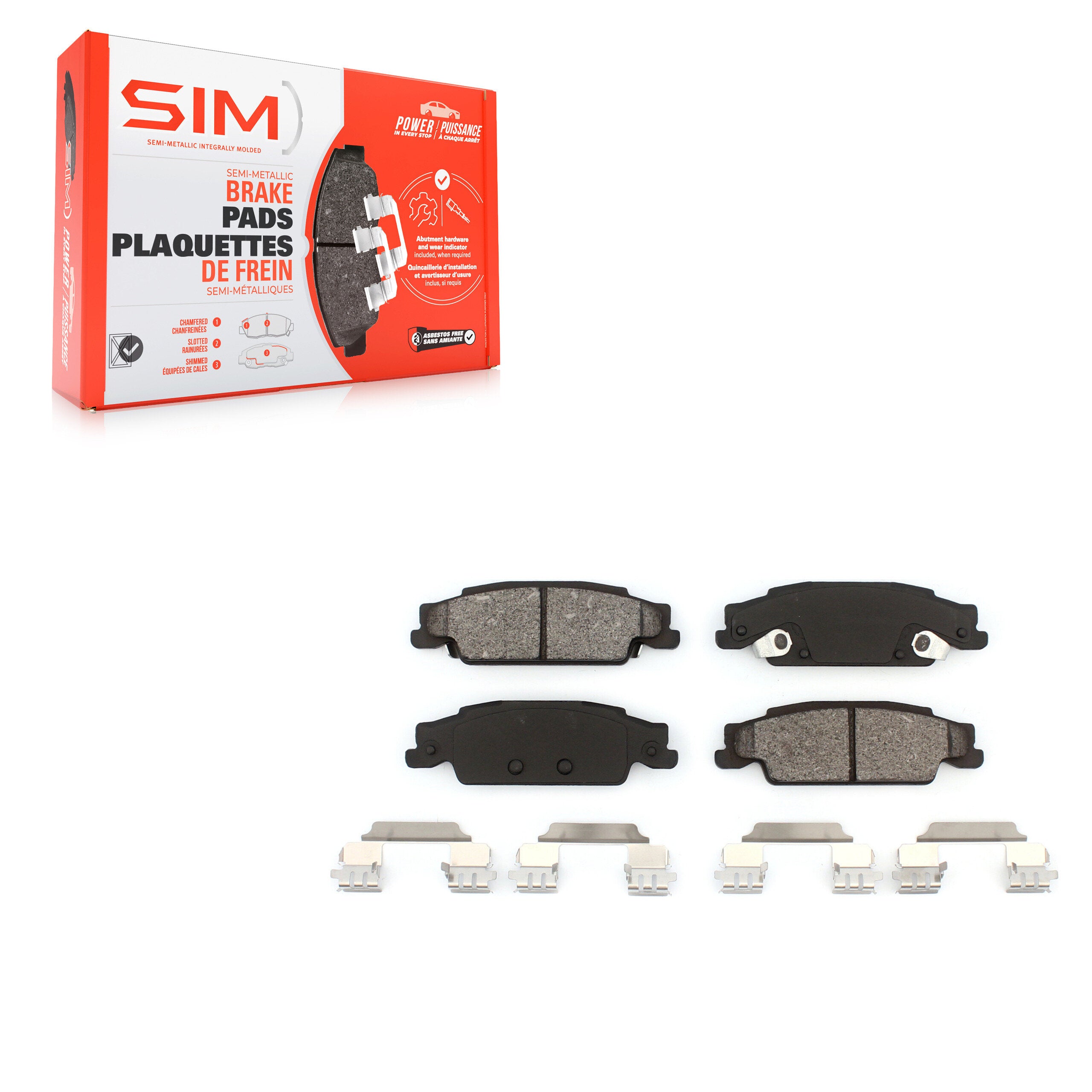 SIM SIM-922 Disc Brake Pad for 2003-2011 Cadillac CTS product image