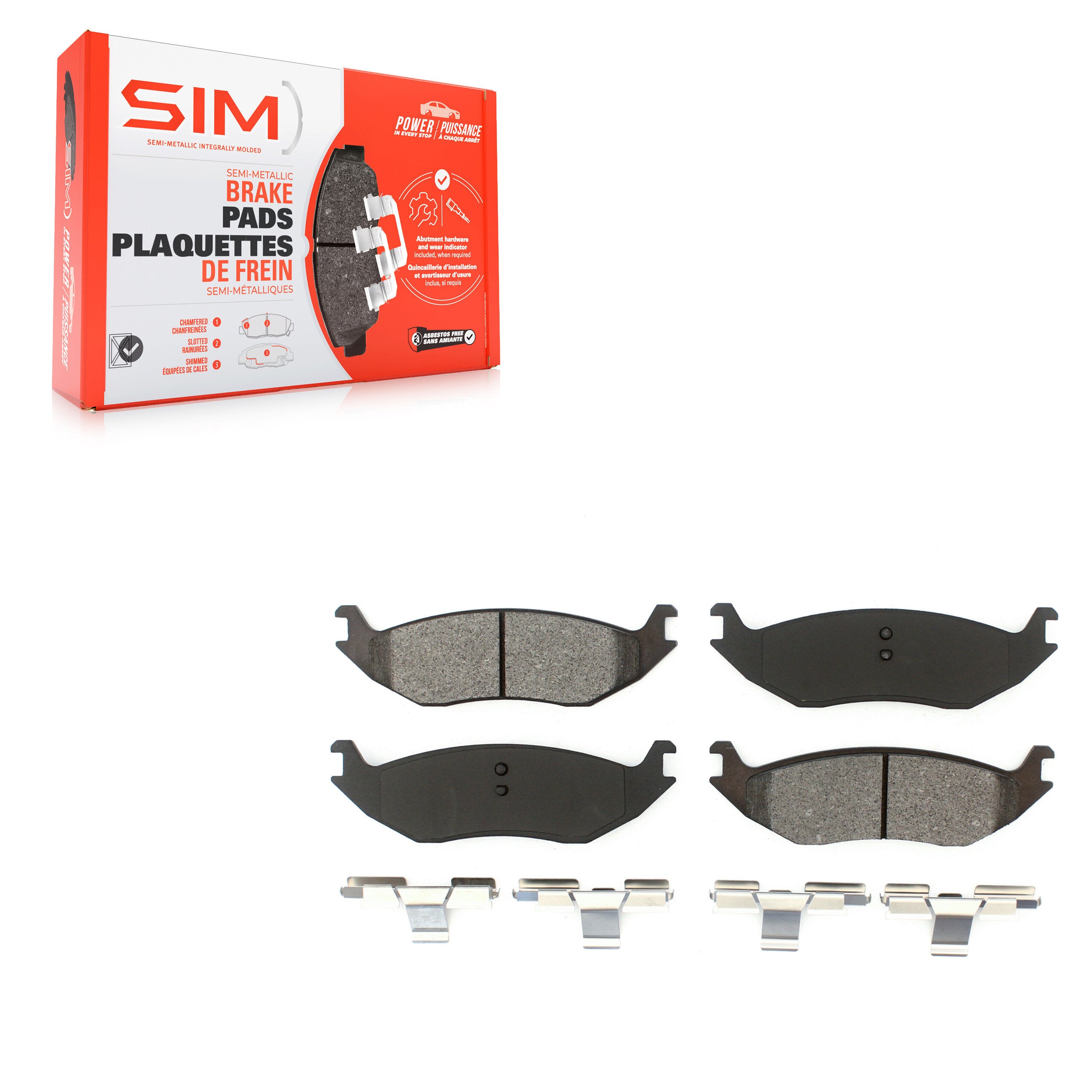 SIM SIM-967 Disc Brake Pad for 2003-2023 Ram 1500 Classic product image
