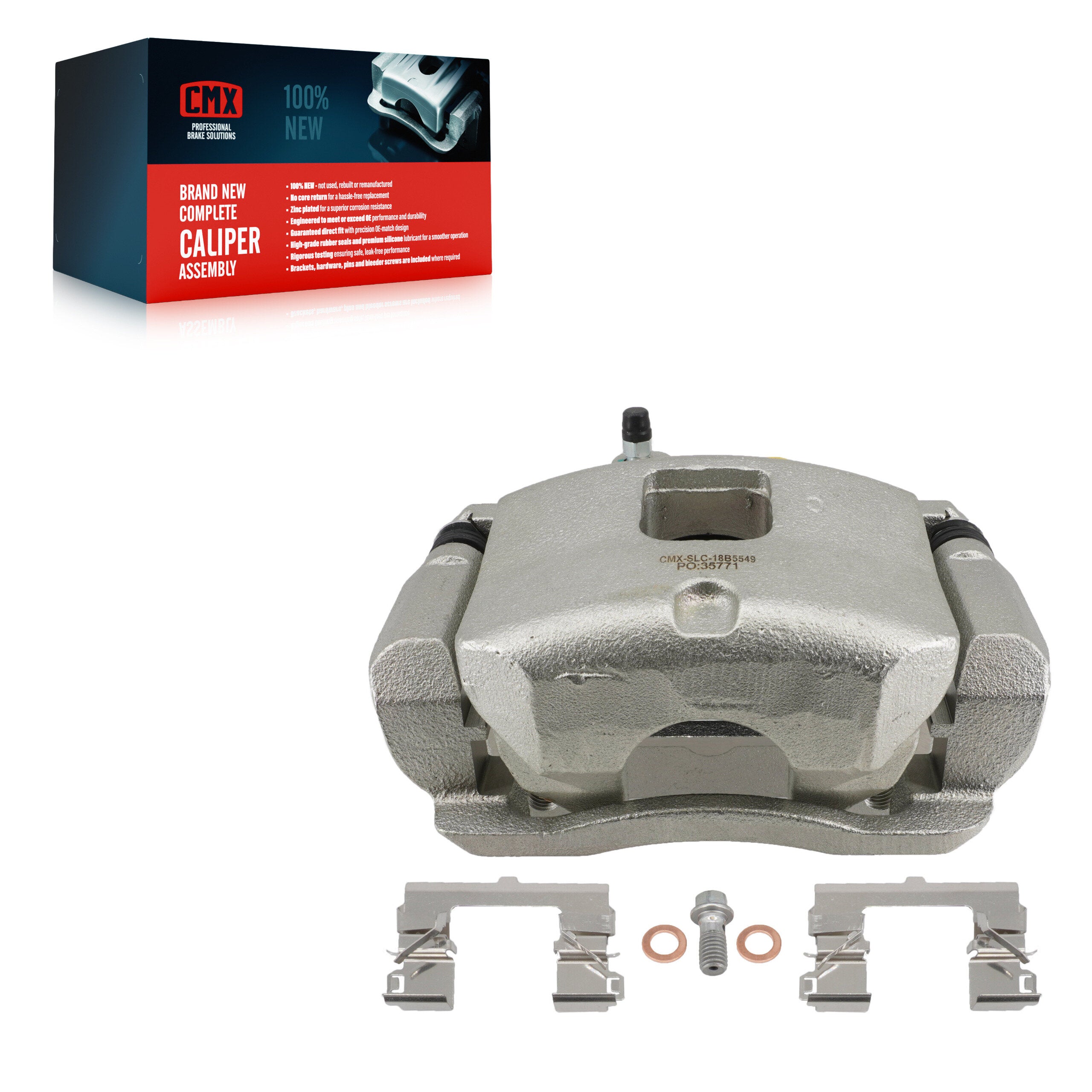 CMX SLC-18B5549 Disc Brake Caliper for 2016-2022 Chevrolet Camaro product image