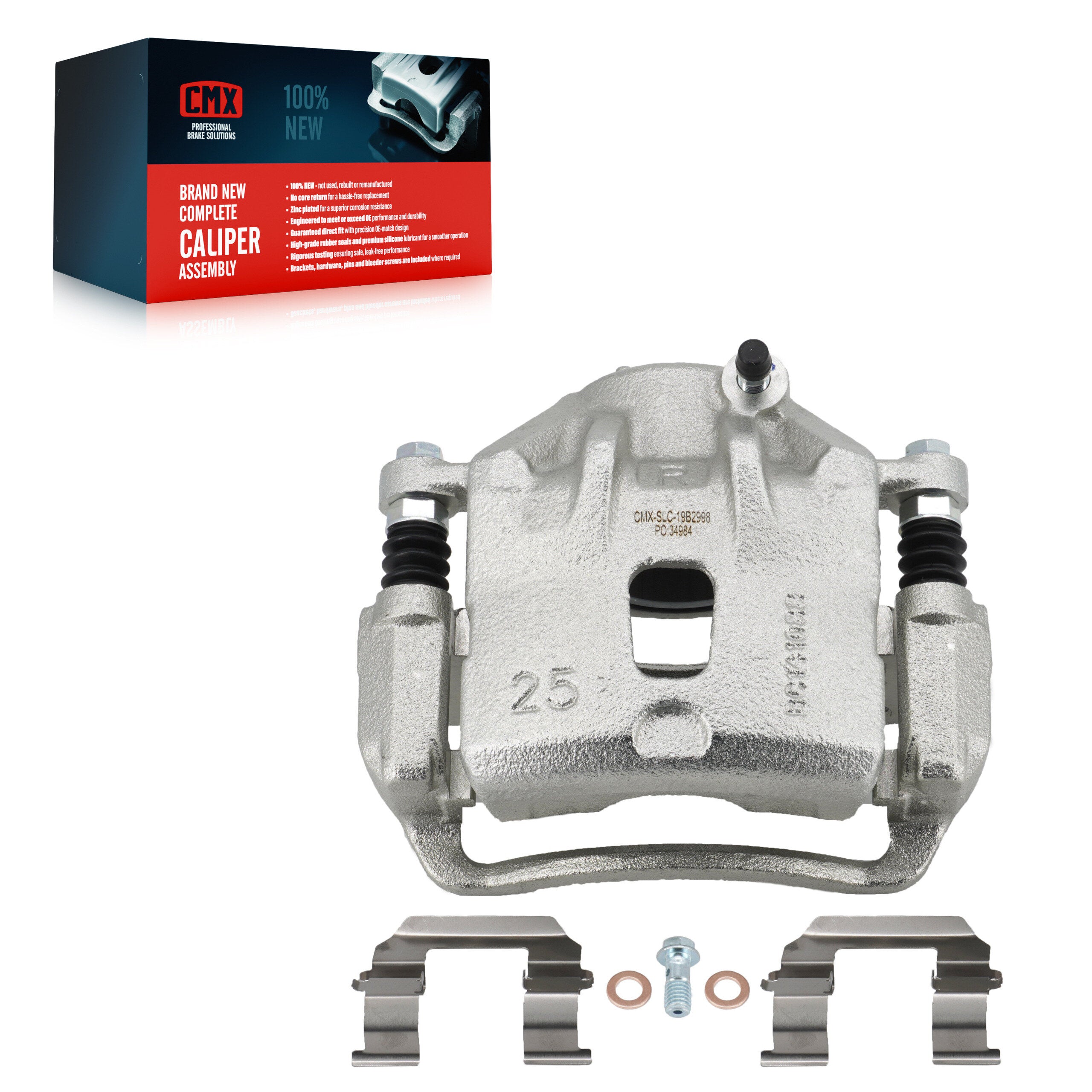 CMX SLC-19B2998 Disc Brake Caliper for 2006-2013 Kia Soul product image