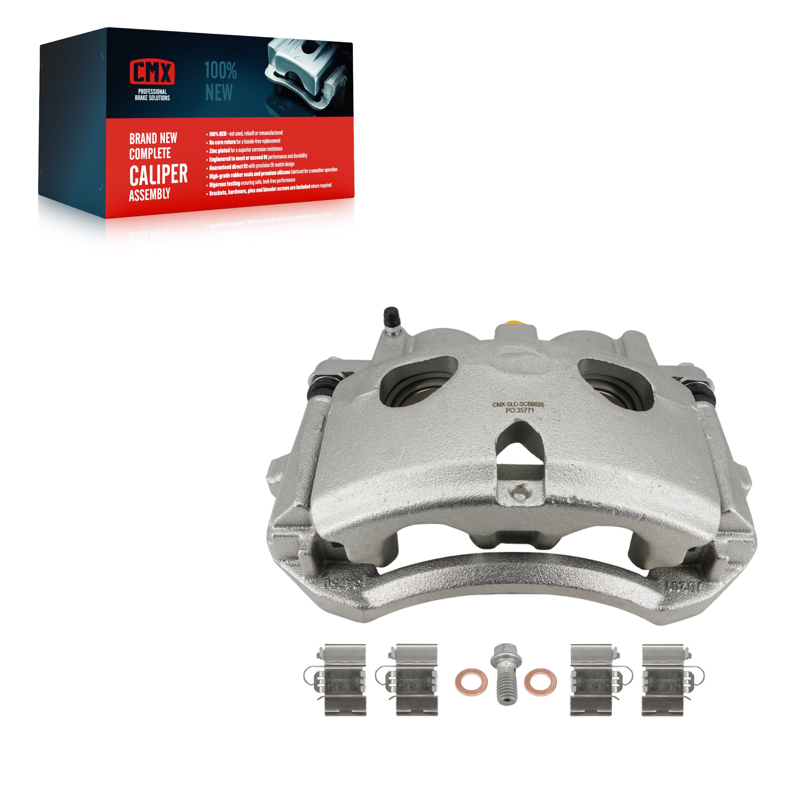CMX SLC-SCB6035 Disc Brake Caliper for 2020-2025 Chevrolet Silverado 2500 HD product image