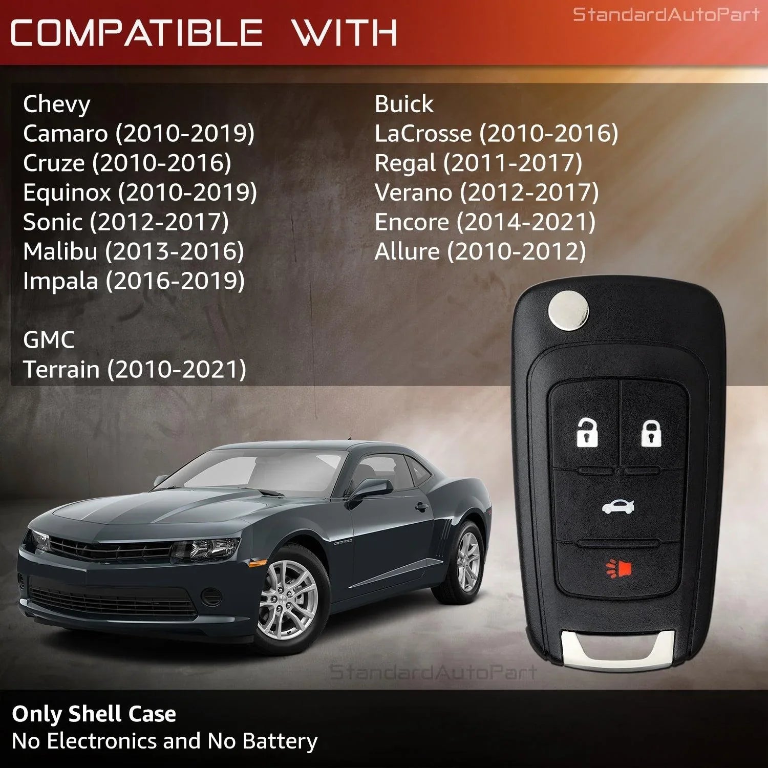 For 2010 2011 2012 2013 2014 2015 2016 Chevrolet Cruze Keyless - Foto 11