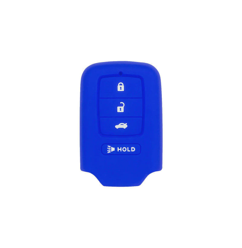 Silicone Key Cover for Honda Civic Accord 2013-2020 KR5V2X (Blue - 4 button)