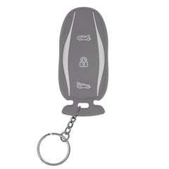 Silicone Key Cover for Tesla Model X (Grey - 3 Button)