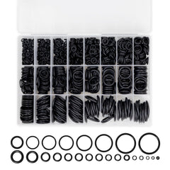 Silicone Universal O-Ring Assortment Set for Automotive Faucet Pressure Washers Plumbing Sealing Repair (1200Pcs)