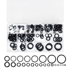 Silicone Universal O-Ring Assortment Set for Automotive Faucet Pressure Washers Plumbing Sealing Repair (225Pcs)