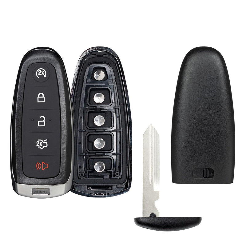 Key Fob Shell Case for Ford Edge Explorer Flex Taurus Focus Expedition Escape M3N5WY8610 (5 button)