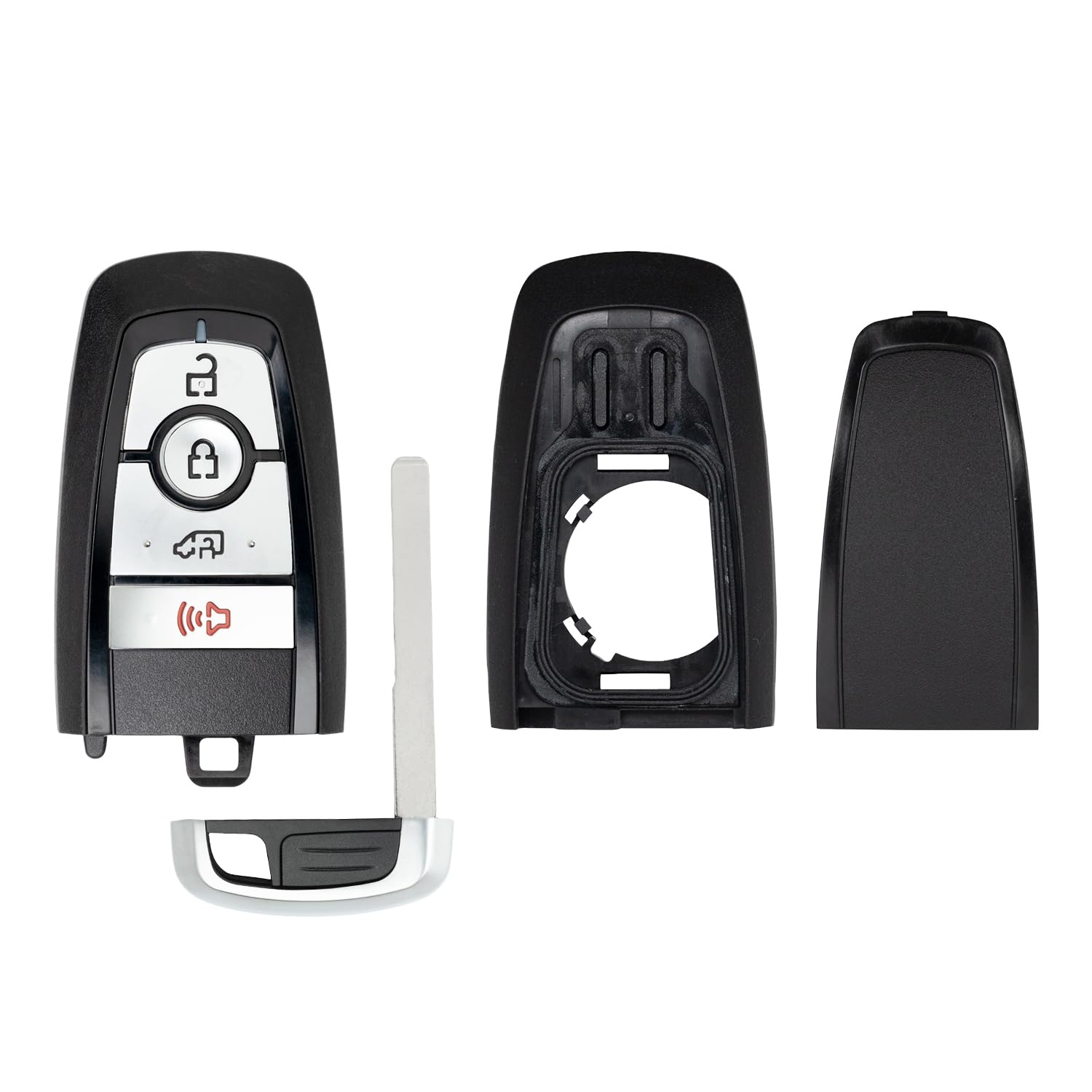 Smart Key Fob Shell Case for Ford Transit Connect 2019-2023 M3N-A2C931423 164-R8234 (4-Button)