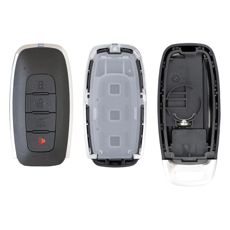 Smart Key Fob Shell Case for Nissan Sentra Versa 2022-2024 KR5TXPZ1 285E3-6LY1A (4 Button - Trunk)
