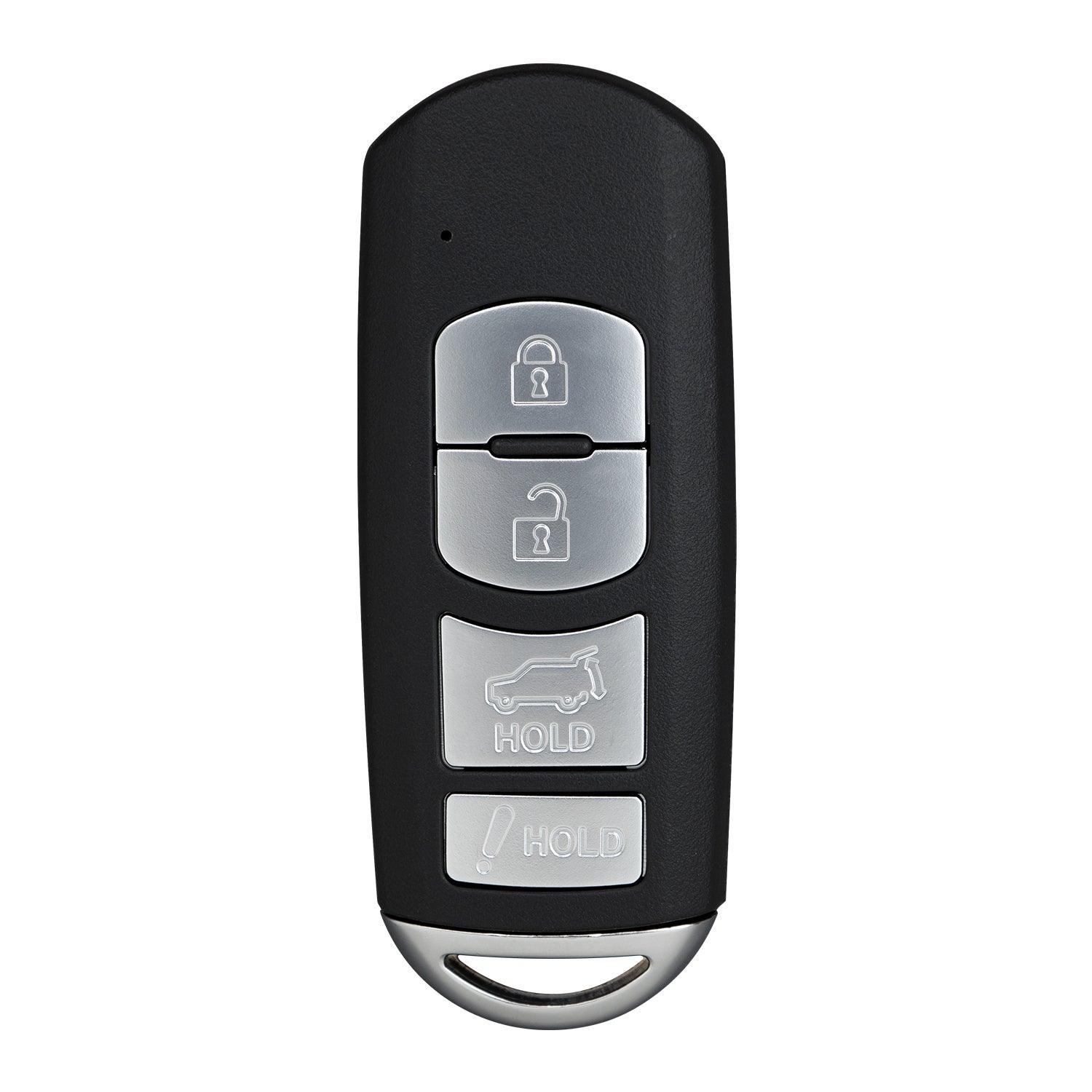 Smart Keyless Fob for Mazda CX9 CX5 2016-2020 WAZSKE13D02 TK52-67-5DY (4 Button)
