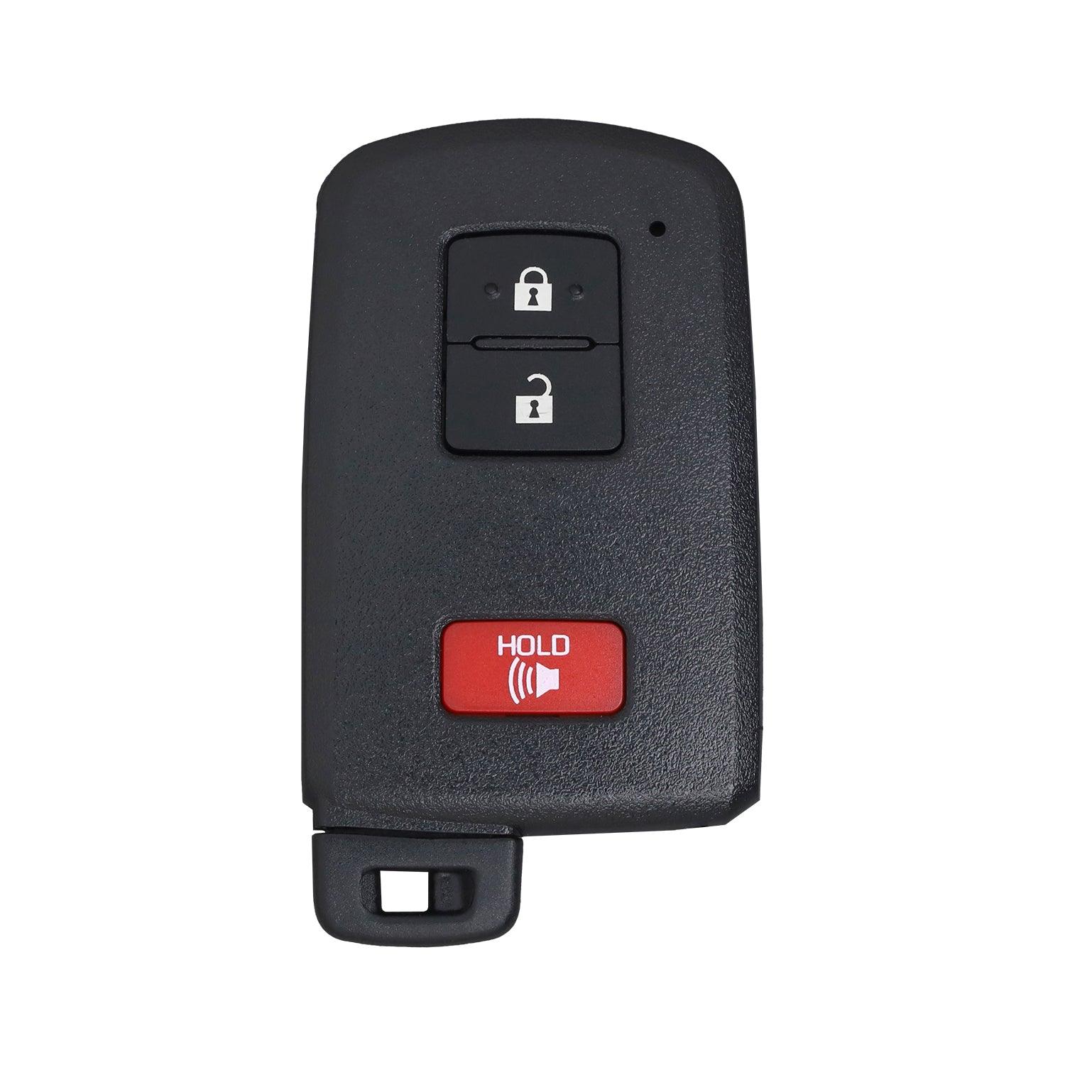 Smart Keyless Fob for Toyota 4Runner Sequoia Tacoma Tundra 2021-2022 HYQ14FBB 8990435060 (3 Button)