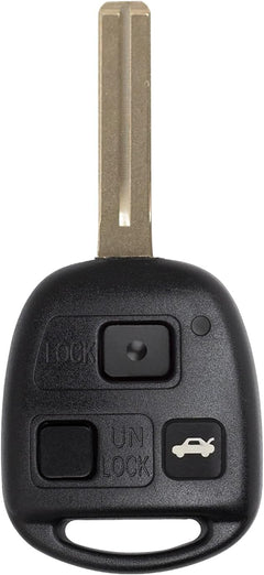 StandardAutoPart Premium Replacement Key Compatible with Lexus ES330 RX330 RX350 RX400h RX450h FCC ID: HYQ12BBT 89070-48821 IC: 1551A-12BBT (3 Button)
