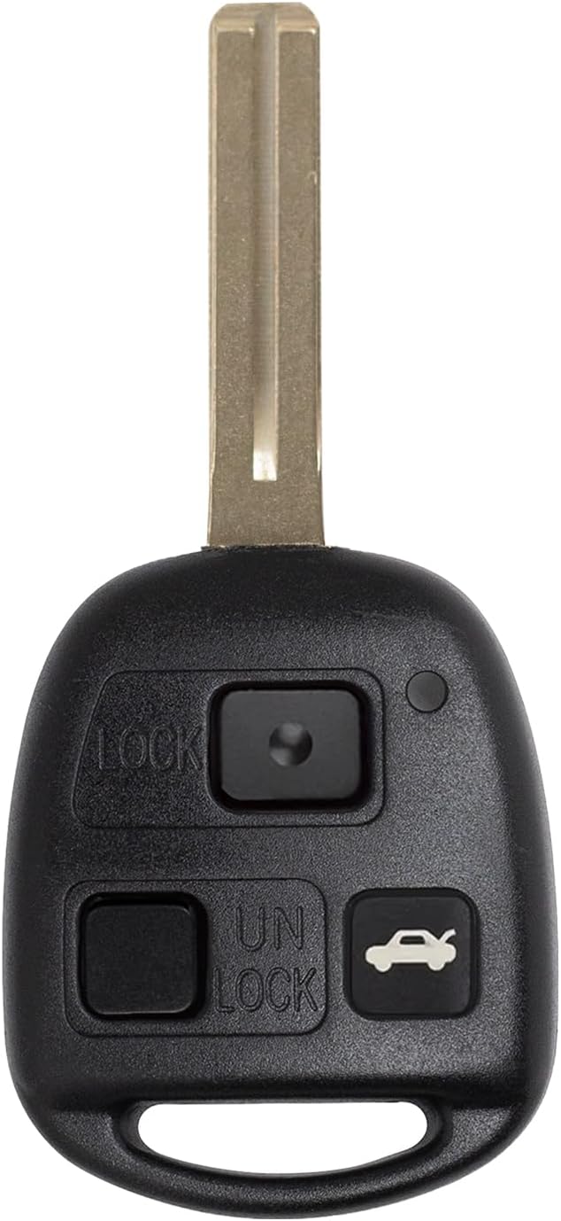 StandardAutoPart Premium Replacement Key Compatible with Lexus ES330 RX330 RX350 RX400h RX450h FCC ID: HYQ12BBT 89070-48821 IC: 1551A-12BBT (3 Button)
