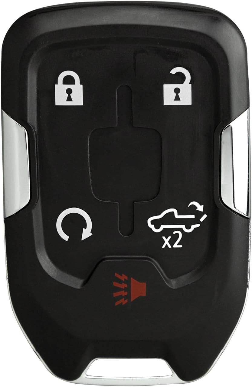 StandardAutoPart Smart Proximity Key Fob Remote Compatible with Chevrolet Silverado Sierra HYQ1ES IC: 1551A-1ES (5 Button)