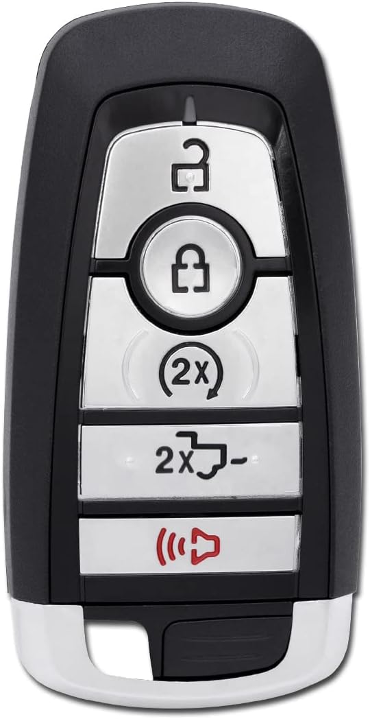 StandardAutoPart Smart Proximity Key Fob Remote Compatible with Ford F-250 F-350 F-450 F-550 F-600 F-750 M3N-A3C108397 164-R8330 IC: 7812-A3C108397 (5 Button)
