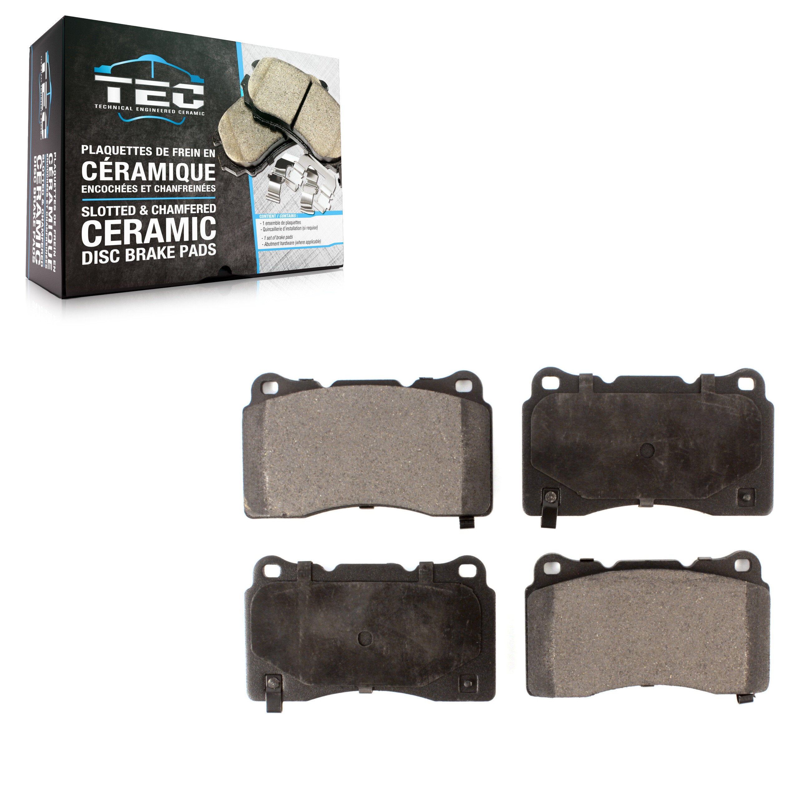 TEC TEC-1001 Disc Brake Pad for 2003-2024 Honda Civic product image